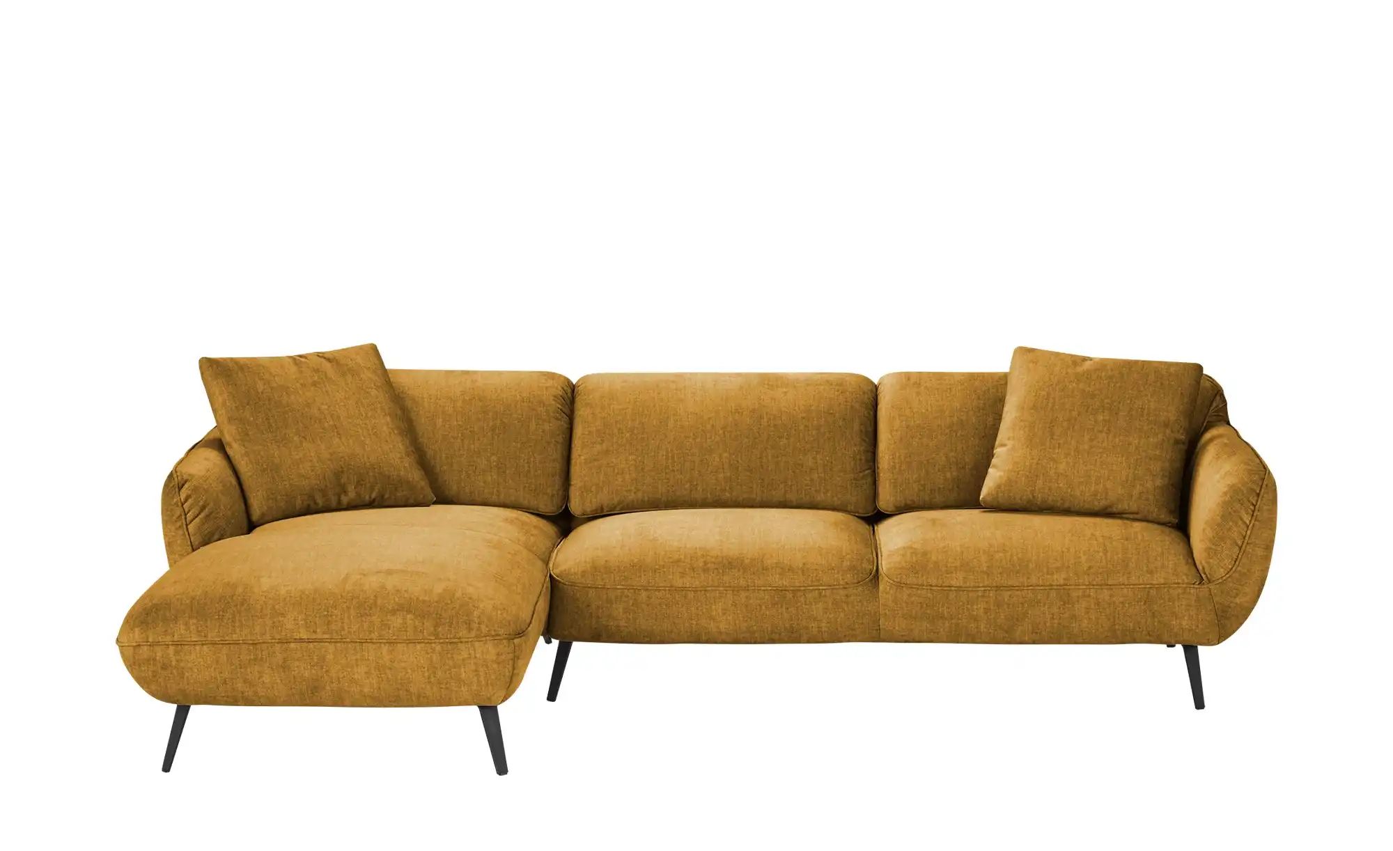 medium Ecksofa  Ventus ¦ gelb ¦ Maße (cm): B: 281 H: 75 T: 174 Polstermöbel günstig online kaufen