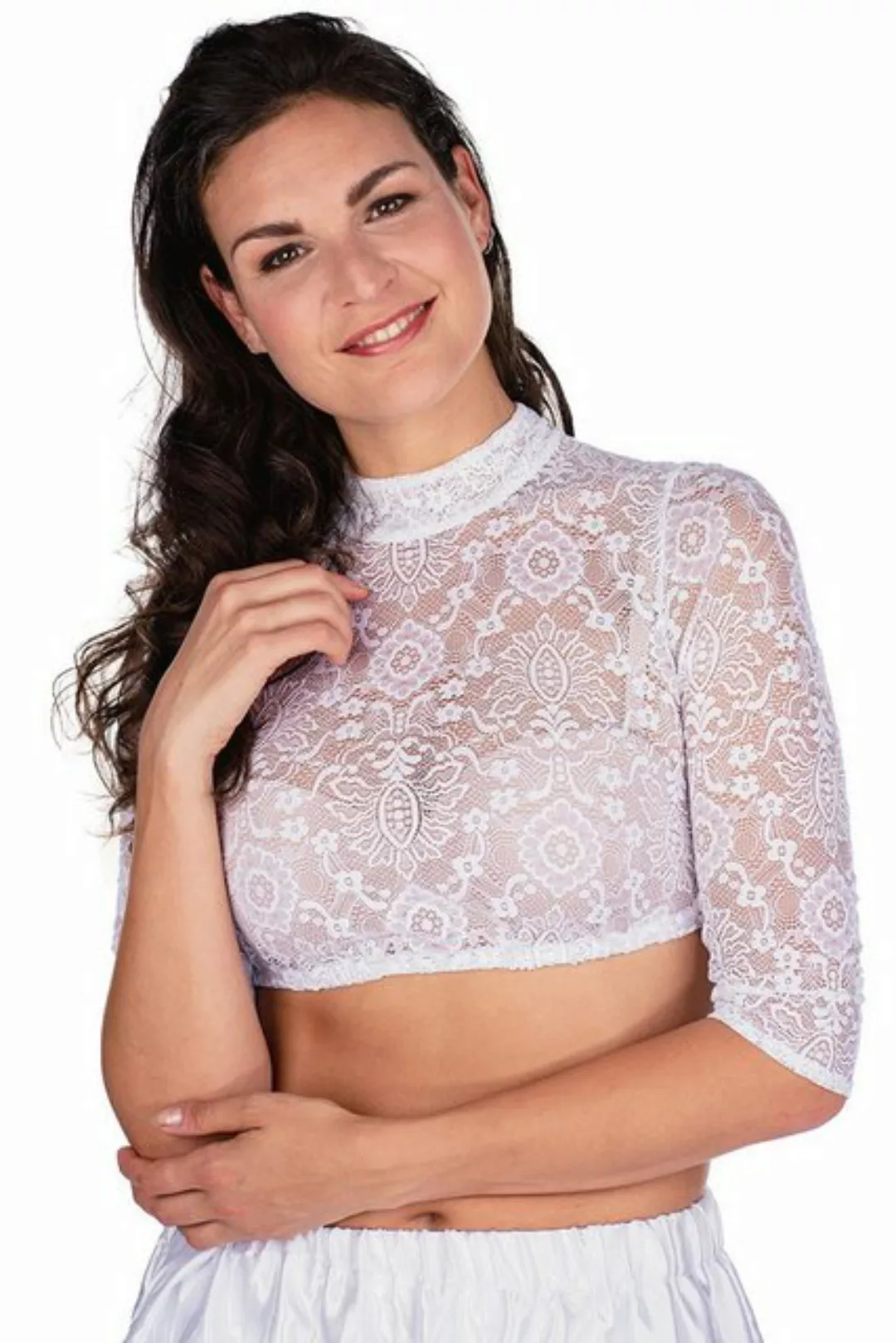 Hammerschmid Dirndlbluse Dirndlbluse - BABSI - weiß günstig online kaufen