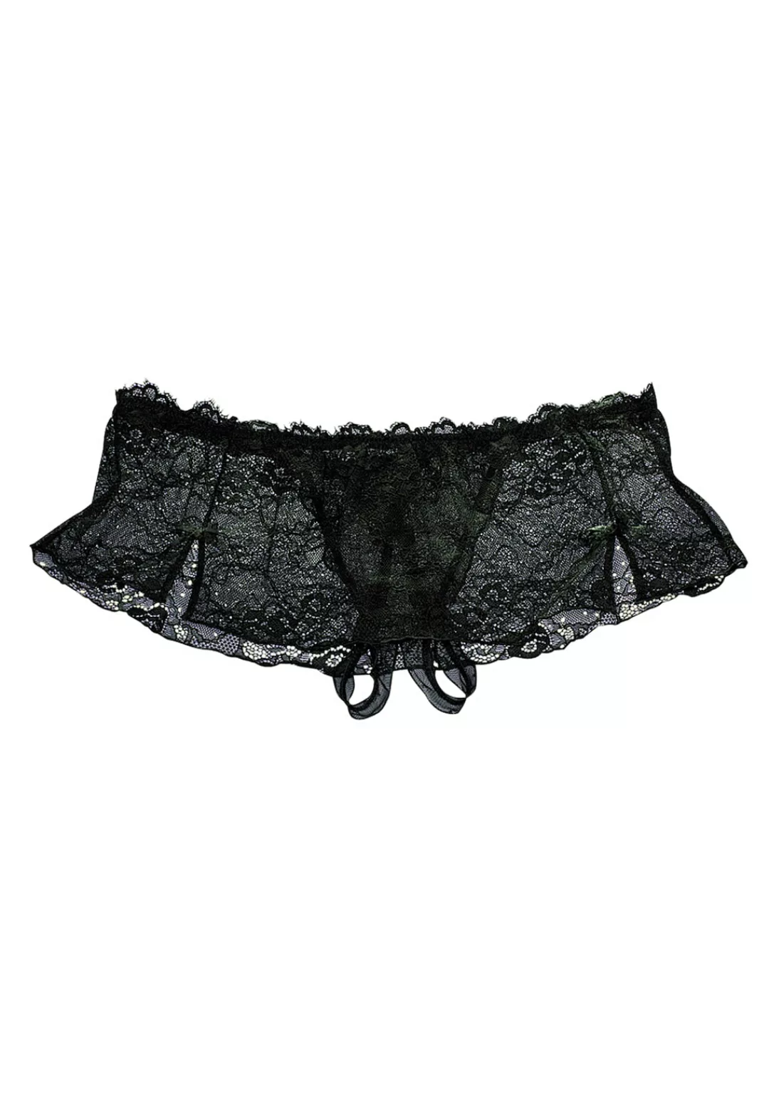 petite fleur gold Stringpanty-Ouvert, aus Vollspitze günstig online kaufen