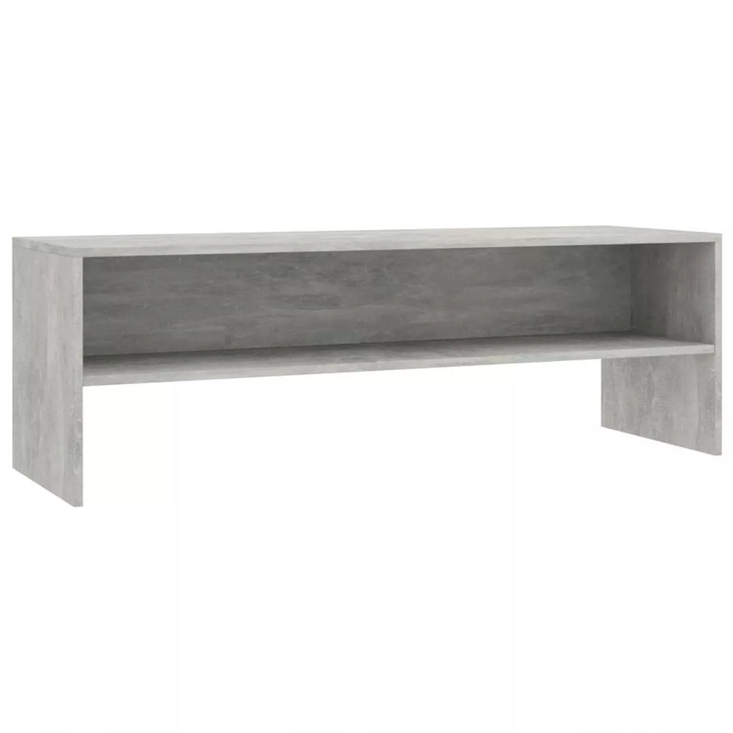 vidaXL TV-Schrank TV-Schrank Betongrau 120 x 40 x 40 cm Spanplatte Lowboard günstig online kaufen