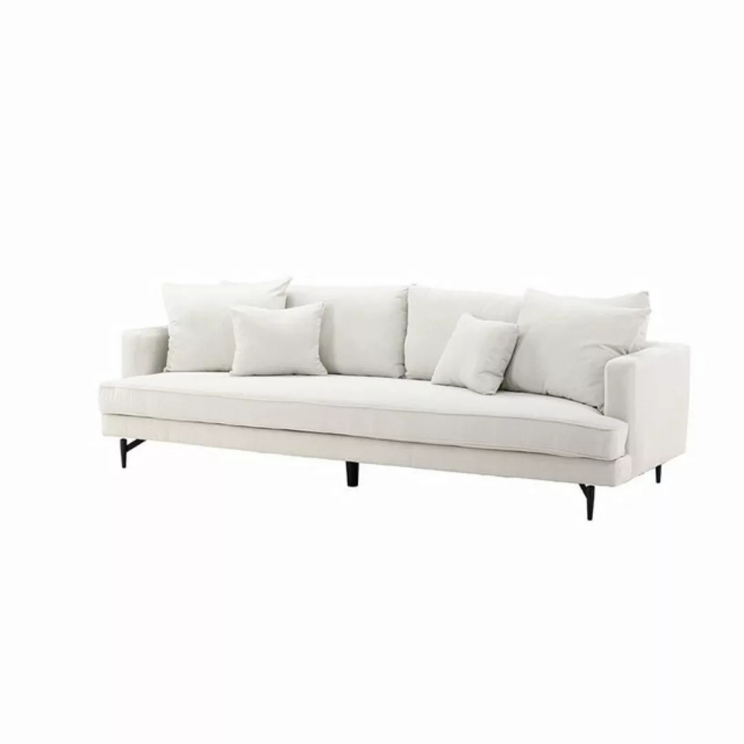 ebuy24 Sofa Sofia Sofa 3-Sitzer beige. günstig online kaufen