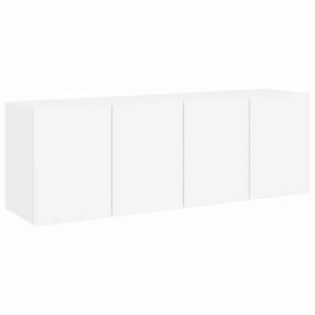 vidaXL TV-Schrank TV-Lowboard TV-Wandschränke 2 Stk Weiß 60x30x41 cm günstig online kaufen