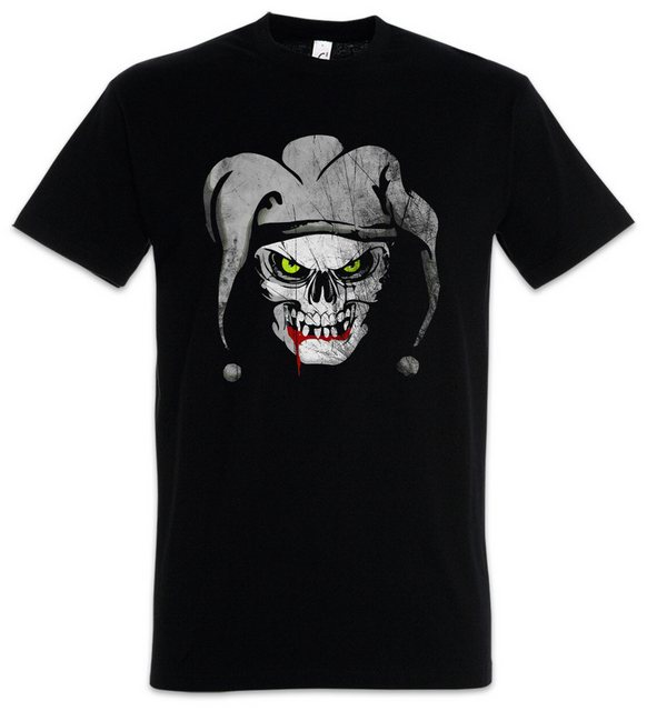 Urban Backwoods Print-Shirt Joker Skull I Herren T-Shirt Schädel Dead Toten günstig online kaufen