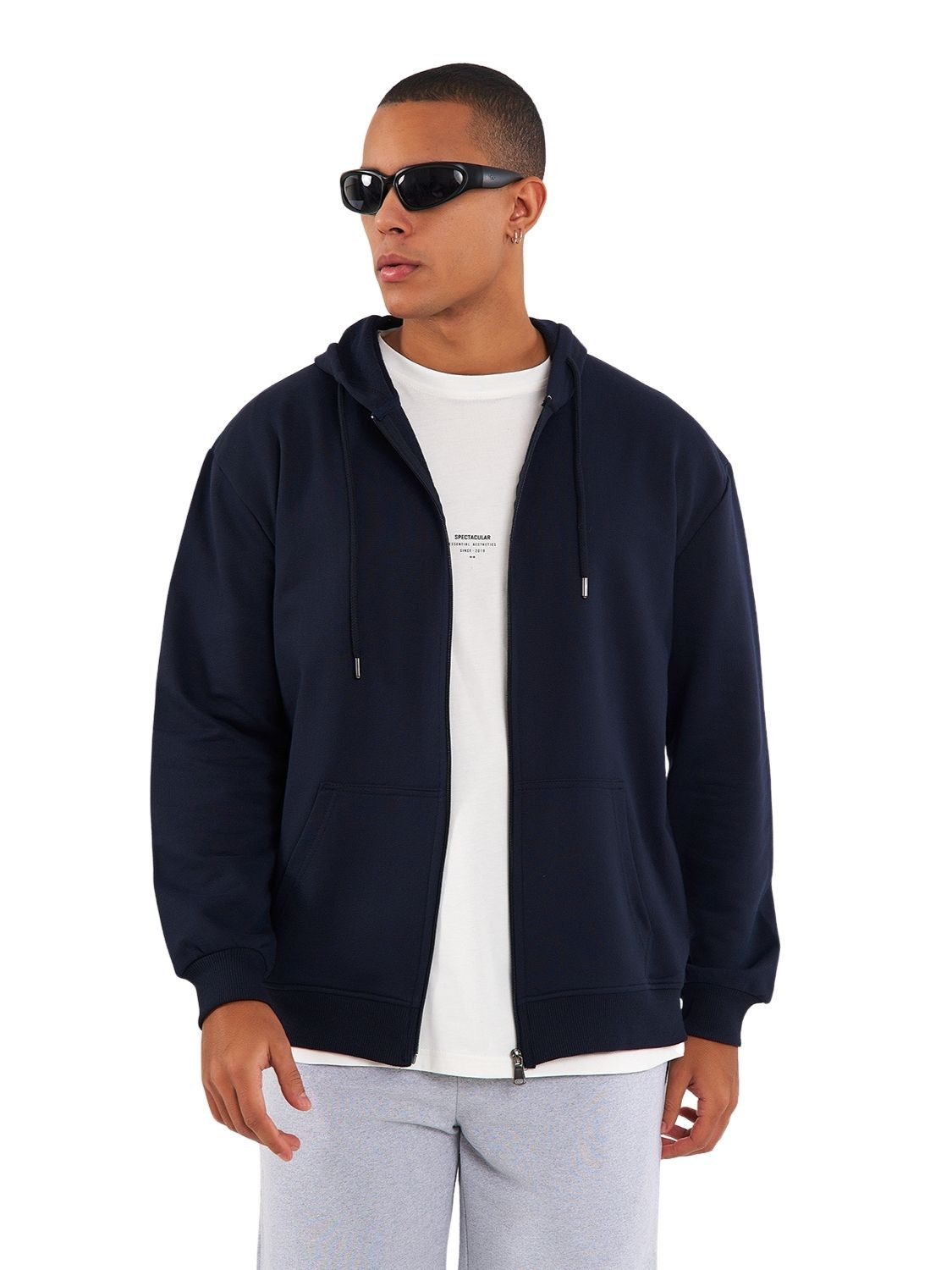 COMEOR Kapuzensweatjacke Herren Zip-Hoodie Kapuzenjacke Sweatshirt günstig online kaufen
