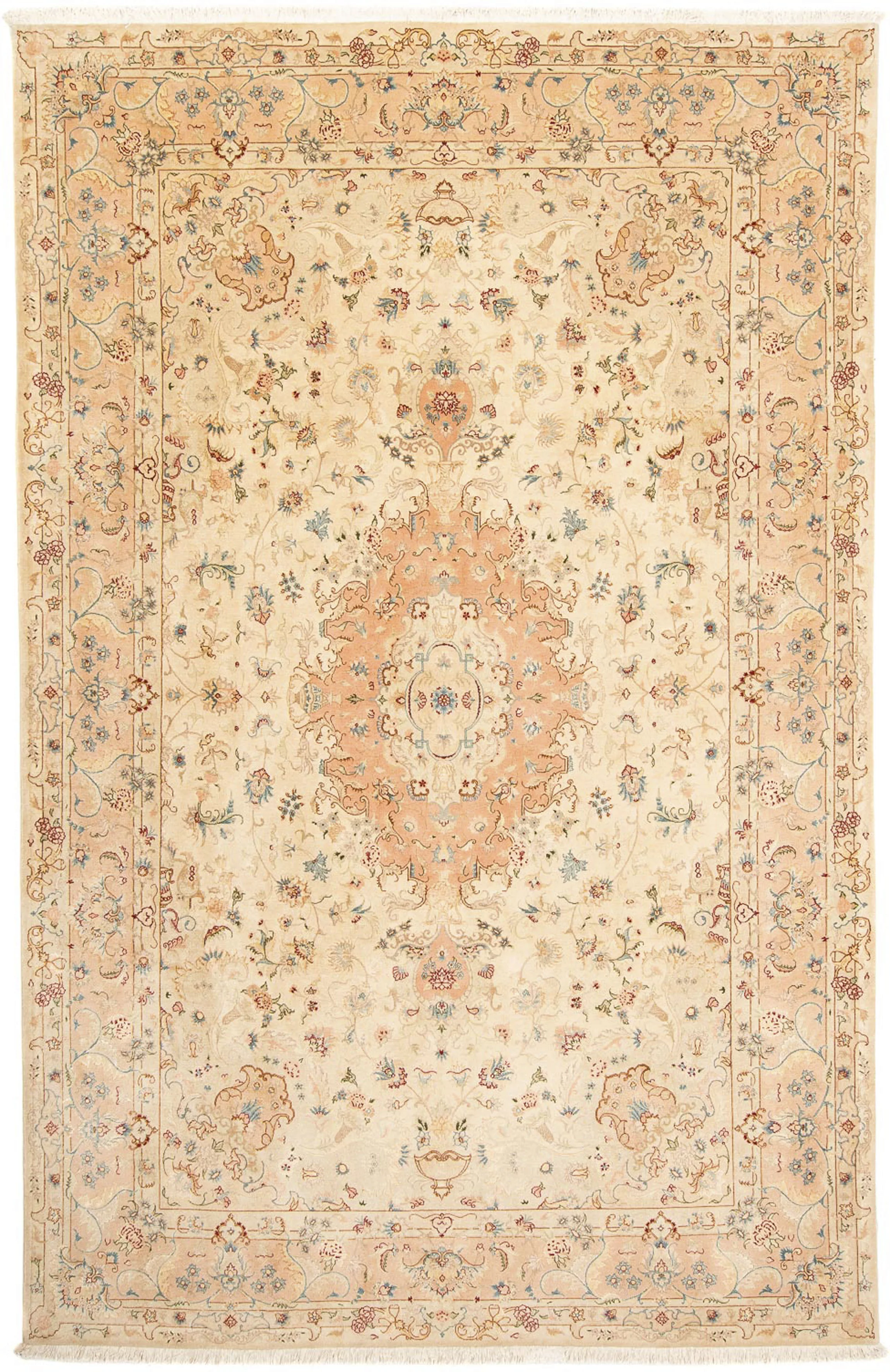 morgenland Orientteppich »Perser - Täbriz - Royal - 303 x 200 cm - beige«, günstig online kaufen