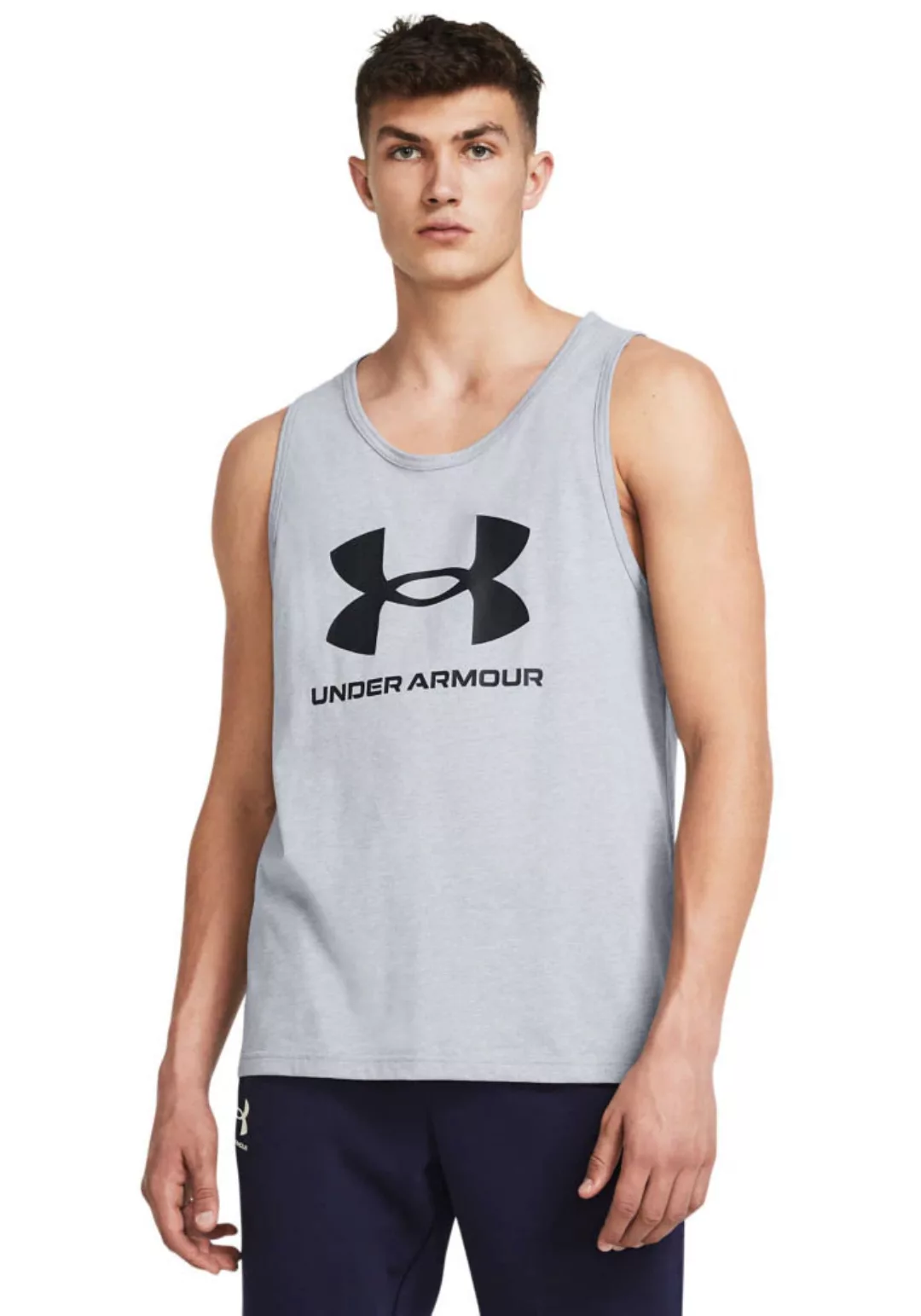 Under Armour® Tanktop UA SPORTSTYLE LOGO TANK 001 BLACK günstig online kaufen