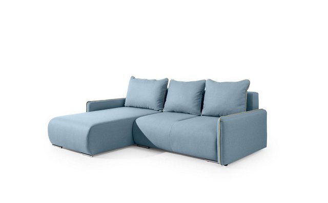 Xlmoebel Sofa Neues Ecksofa mit Schlaffunktion in Polsterung und Bettfunkti günstig online kaufen