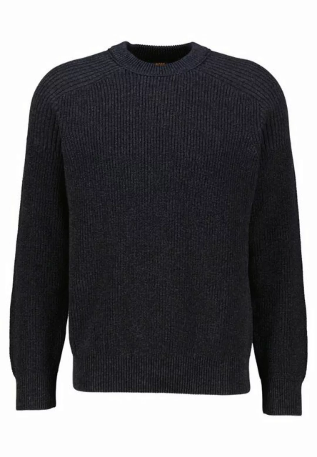 BOSS Strickpullover Herren Strickpullover aus Baumwolle ALAMAKA (1-tlg) günstig online kaufen