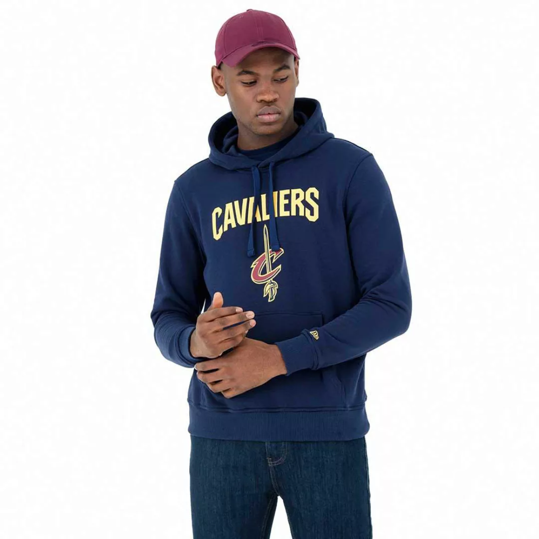 New Era Team Logo Po Cleveland Cavaliers Kapuzenpullover XS-S Blue günstig online kaufen