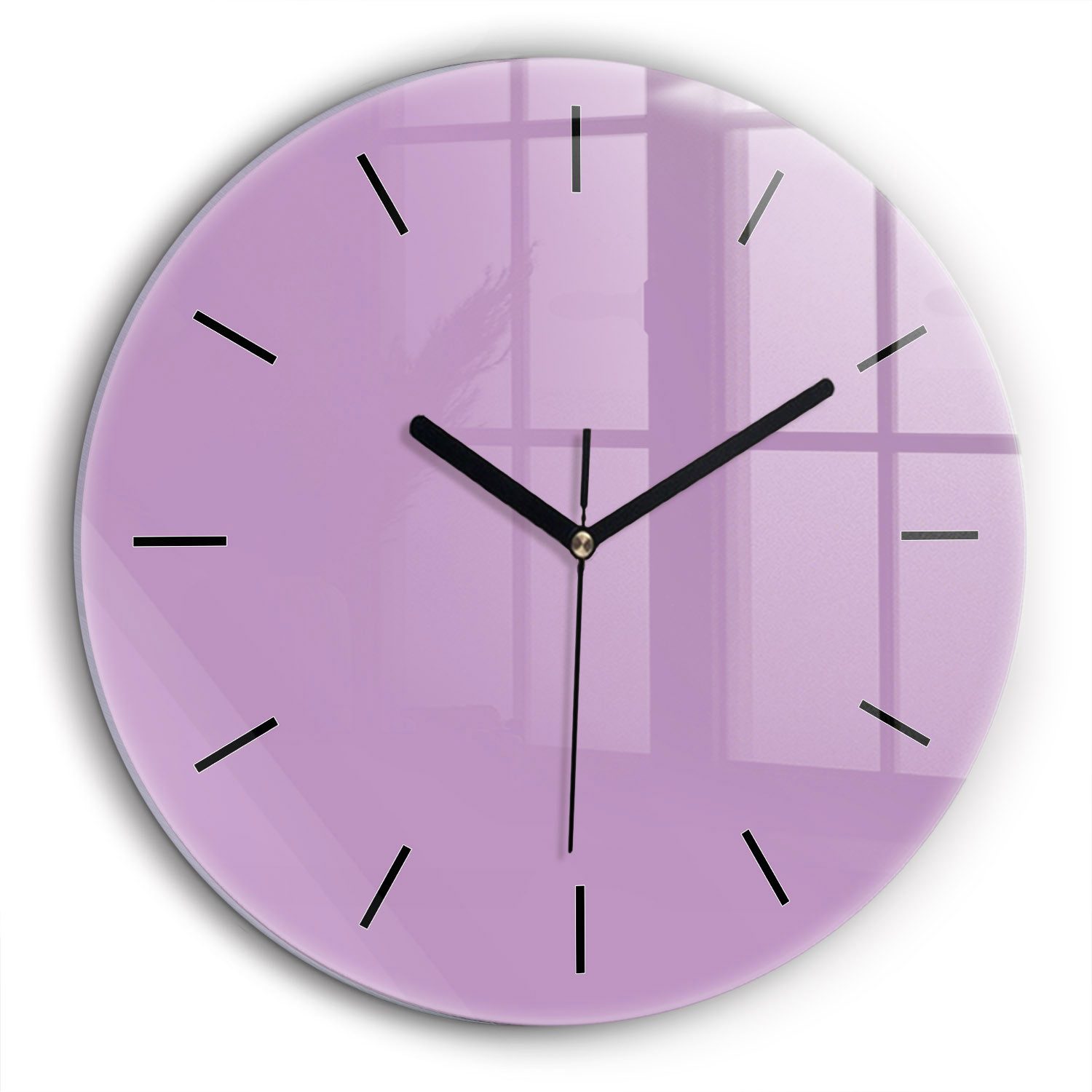 Tulup Wanduhr Wanduhr Glasrunde Uhr Moderne günstig online kaufen