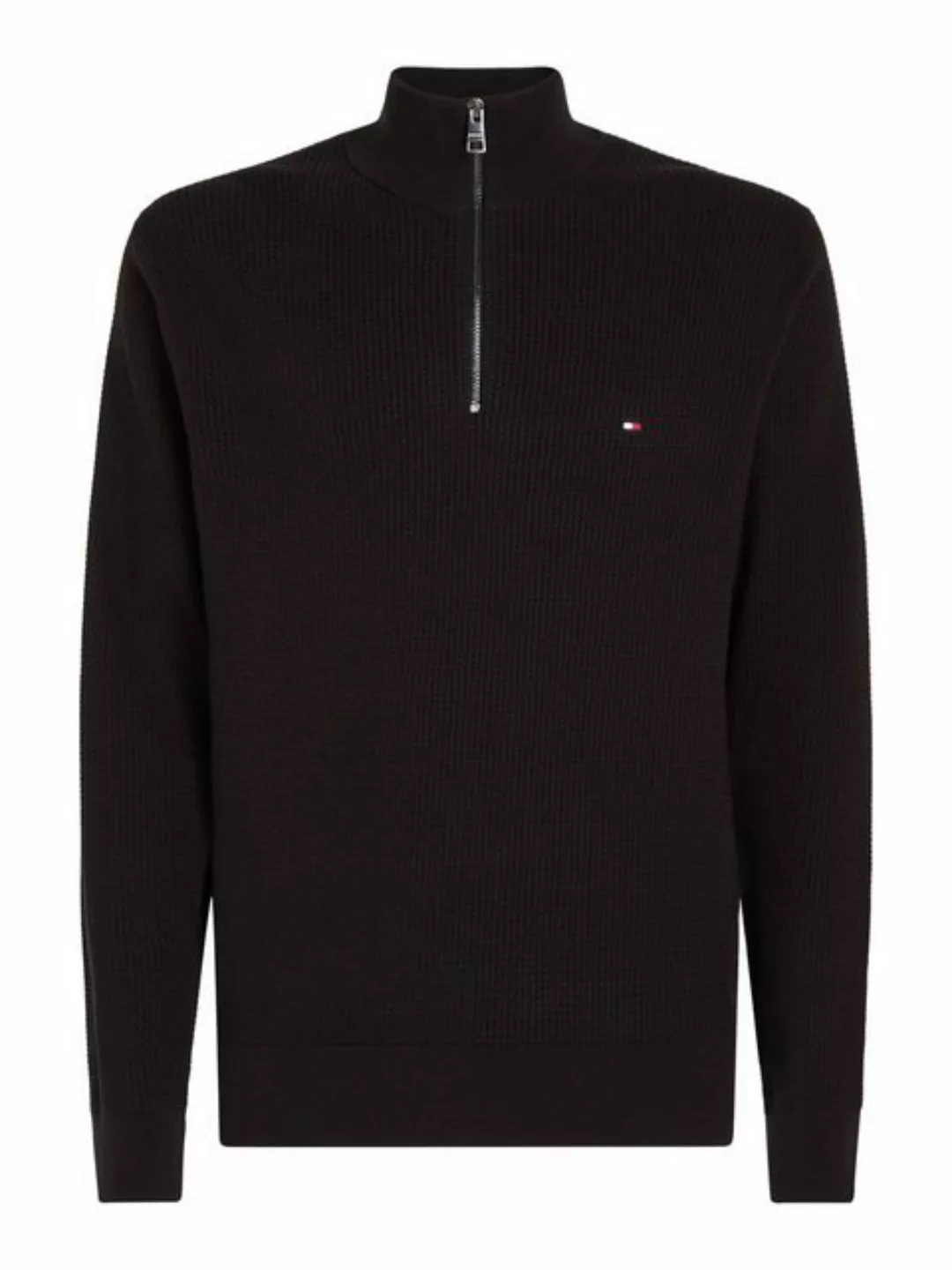 Tommy Hilfiger Troyer STRUCTURE ZIP MOCK günstig online kaufen