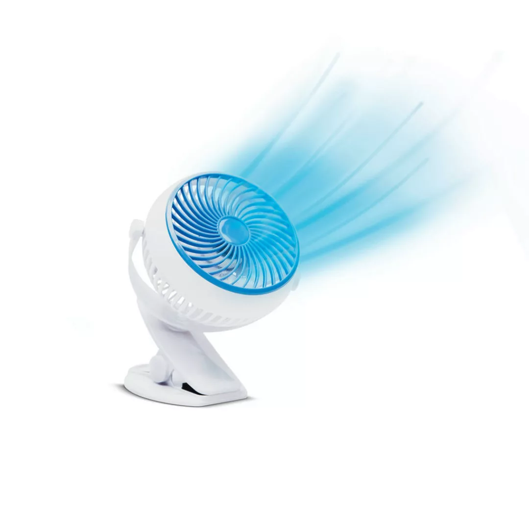 Livington Ventilator Go Fan M24788 weiß Kunststoff B/H/L: ca. 19x8x15 cm günstig online kaufen