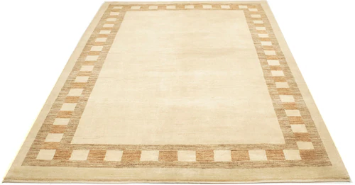 morgenland Wollteppich »Gabbeh Teppich handgeknüpft beige«, rechteckig, 18 günstig online kaufen