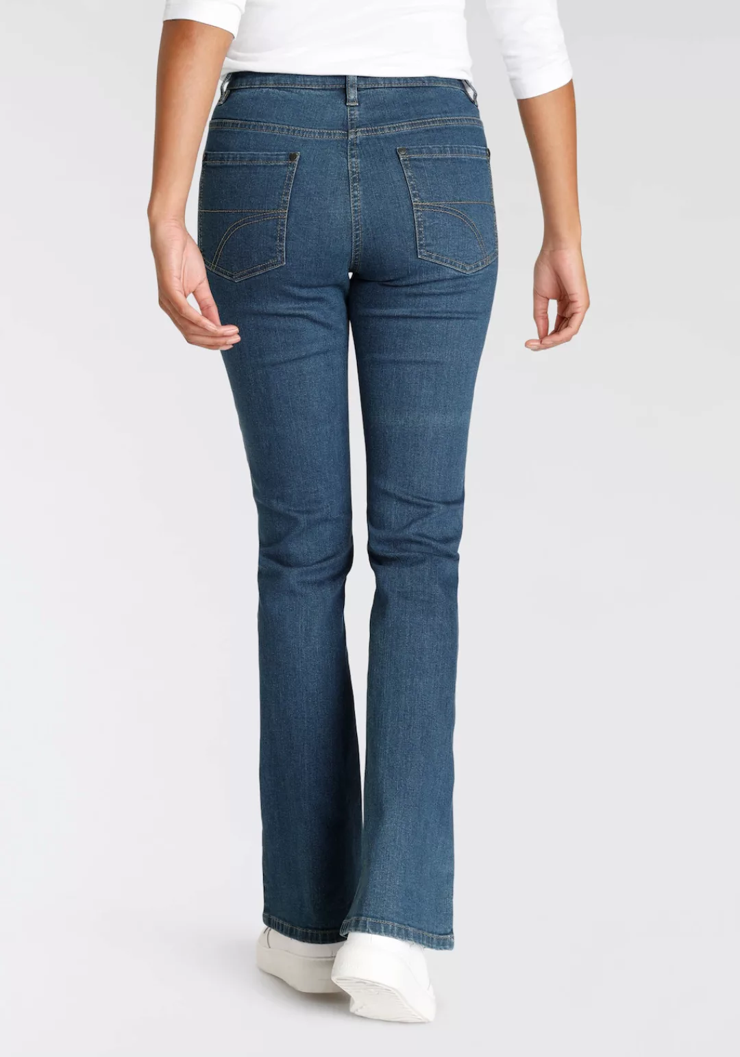 Arizona Bootcut-Jeans High Waist günstig online kaufen