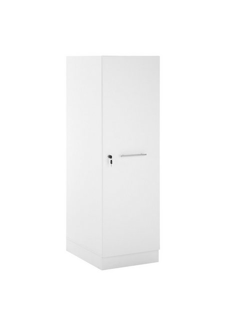 BEGA BBK Mehrzweckschrank in weiß, Holzwerkstoff - 50x162x68cm (BxHxT) günstig online kaufen