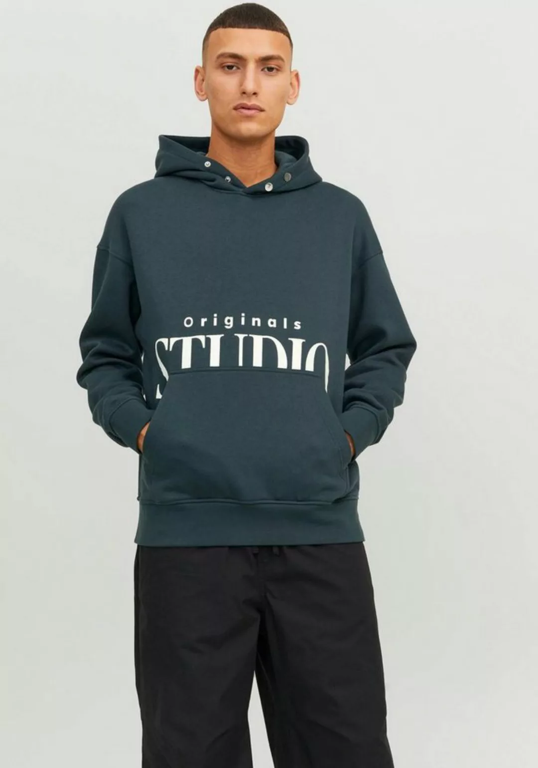 Jack & Jones Kapuzensweatshirt JORVESTERBRO BACK SWEAT HOOD SN günstig online kaufen