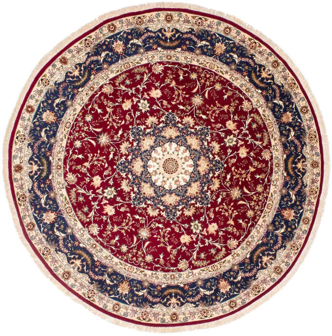 morgenland Orientteppich »Perser - Täbriz - Royal rund - 250 x 250 cm - dun günstig online kaufen