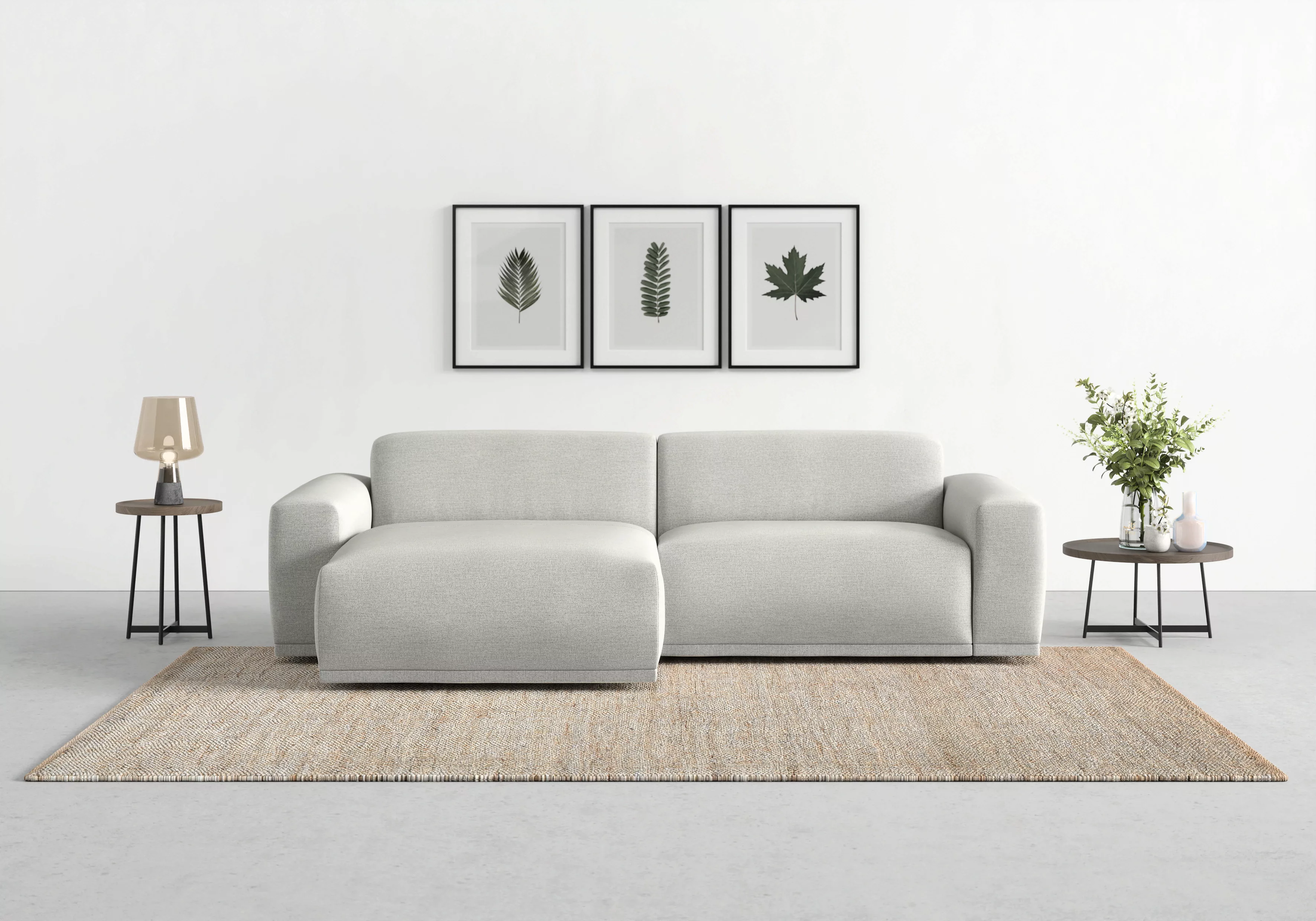 TRENDMANUFAKTUR Ecksofa "Braga, mit hochwertigem Kaltschaum, L-Form, in Cor günstig online kaufen