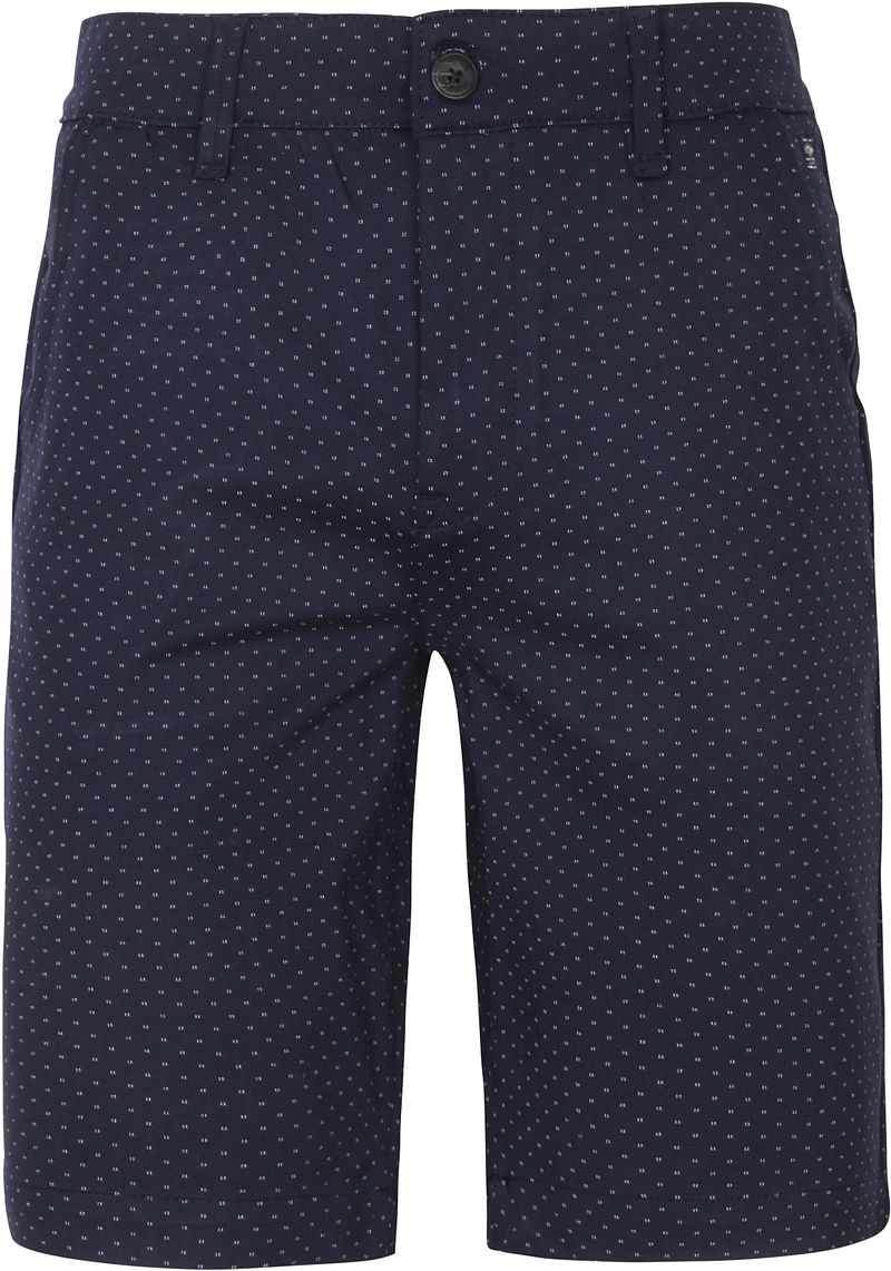 Petrol Shorts Miniprint Navy - Größe XXL günstig online kaufen