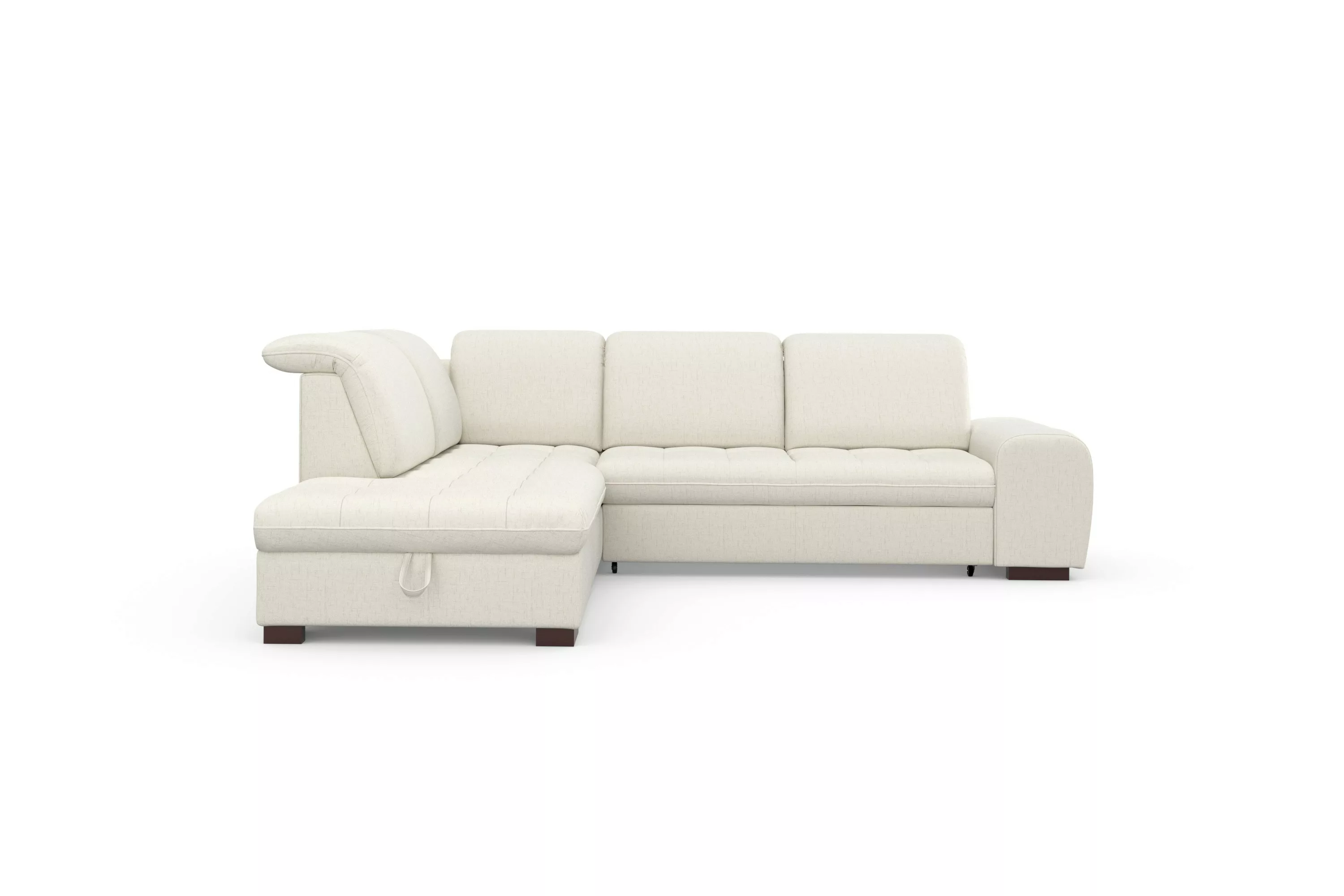 sit&more Ecksofa Luxor L-Form, wahlweise mit Bettfunktion, Stauraum und Kop günstig online kaufen