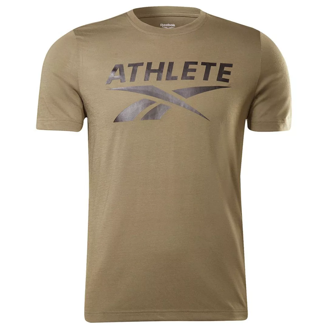 Reebok Athlete Kurzärmeliges T-shirt XL Army Green günstig online kaufen