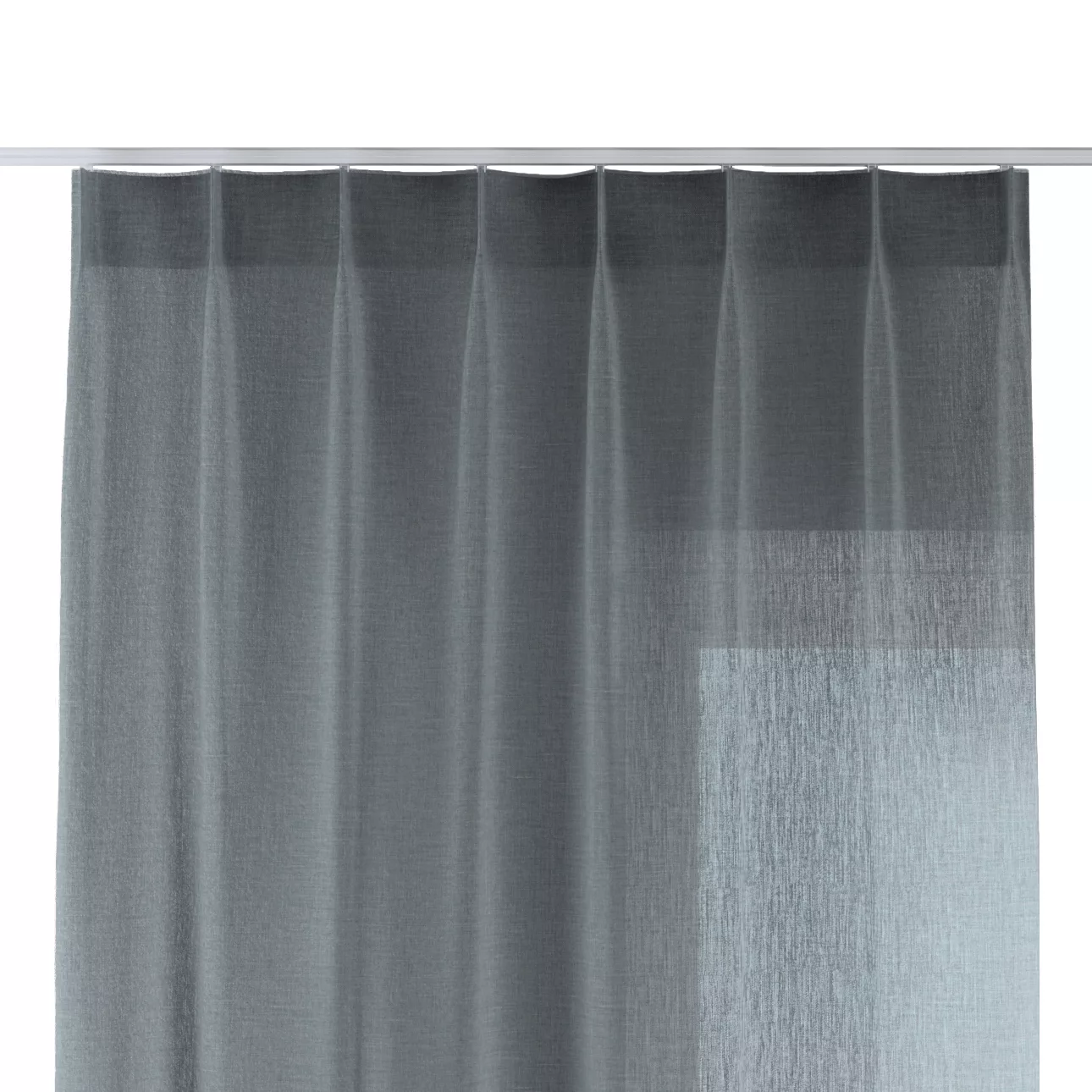 Vorhang mit flämischen 1-er Falten, salbeifarben, Delicate Premium (144-60) günstig online kaufen