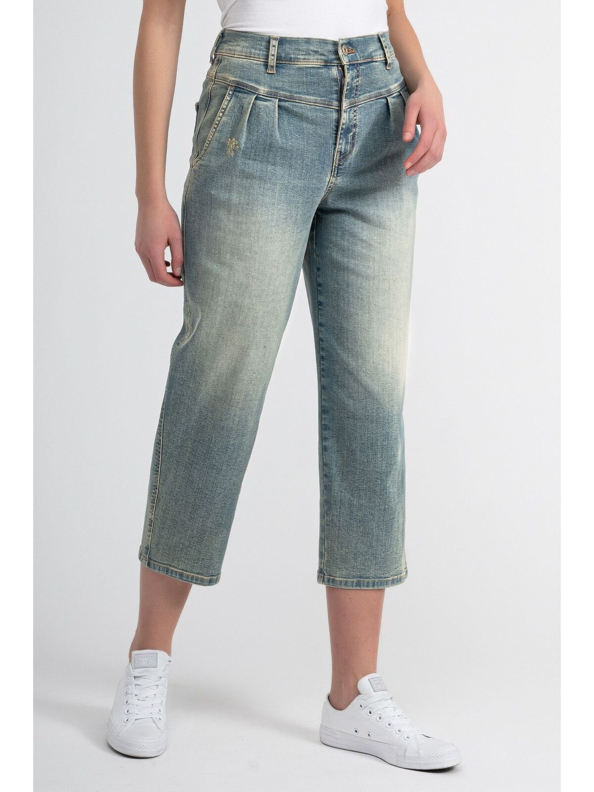 Recover Pants 5-Pocket-Jeans "Jeans", Mit weitem Bein und Bundfalten günstig online kaufen