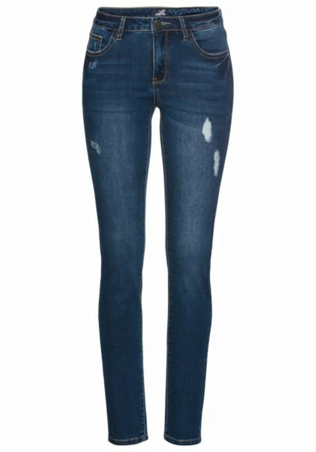 Arizona Skinny-fit-Jeans Ultra-Stretch Mid Waist günstig online kaufen