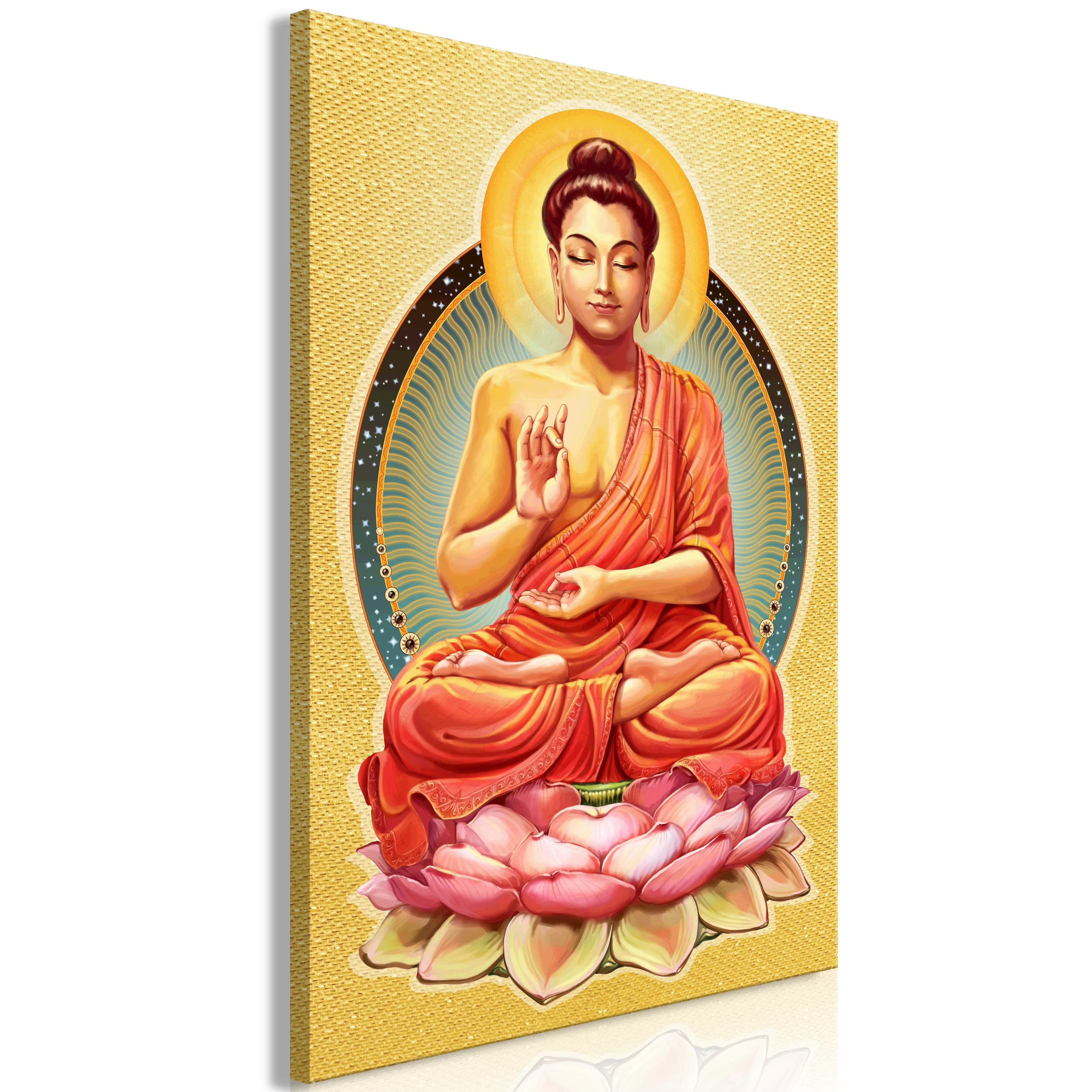 Wandbild - Peace Of Buddha (1 Part) Vertical günstig online kaufen