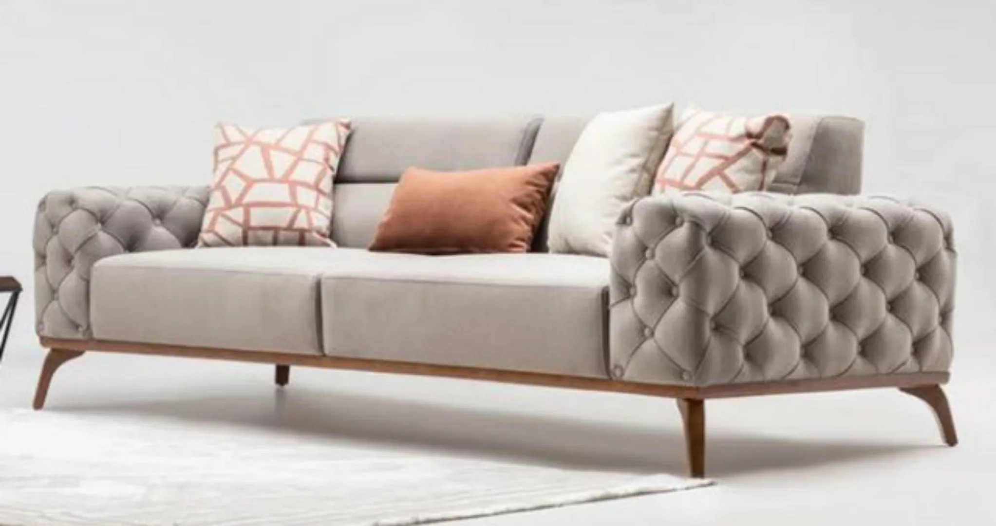 JVmoebel Sofa Couch Polstersofa Dreisitzer Sofa 3 Sitzer Stoffsofa Moderne, günstig online kaufen