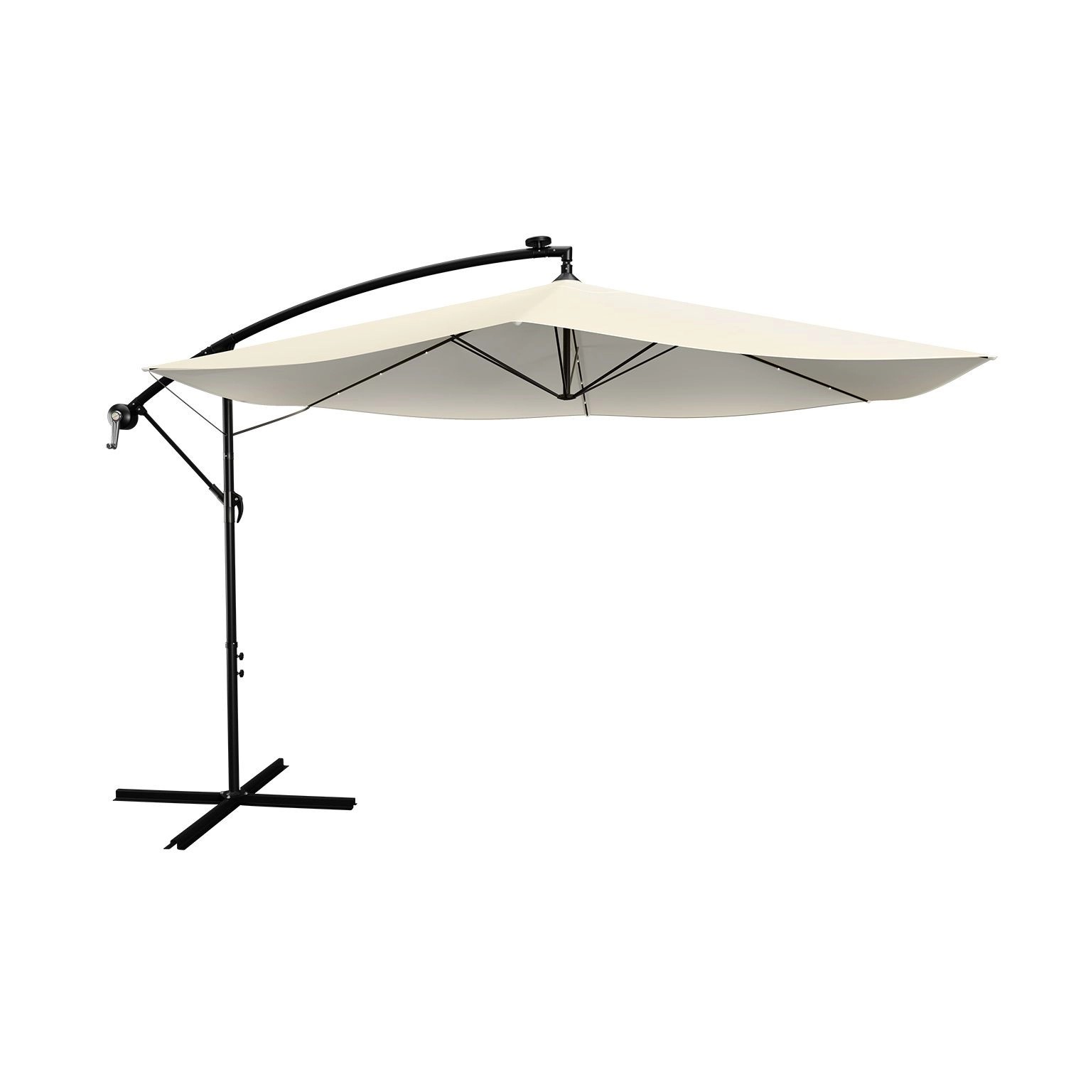 Juskys Ampelschirm Brazil, Sonnenschirm 330 cm günstig online kaufen