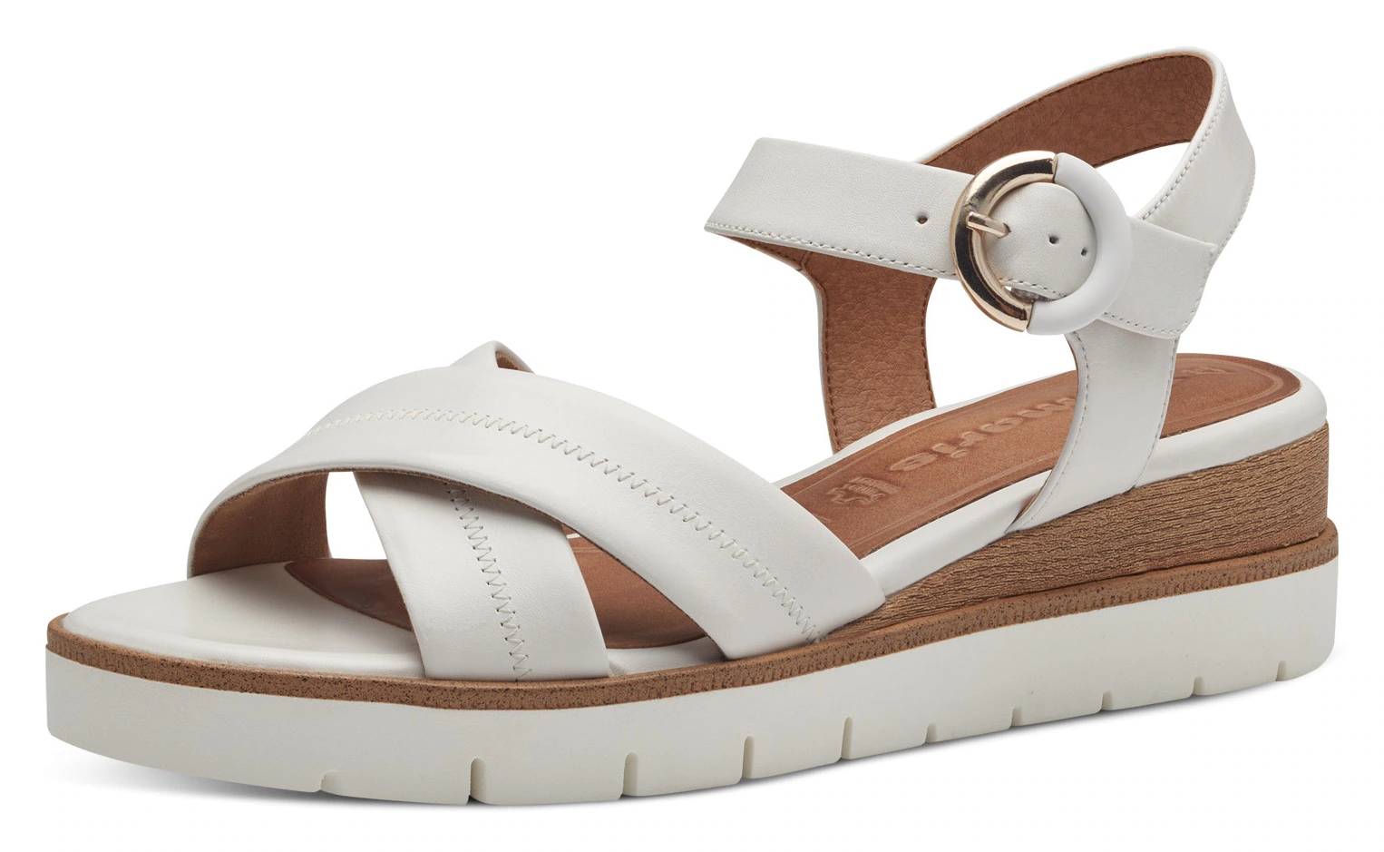 Tamaris Sandalette, Sommerschuh, Sandale, Keilabsatz, mit 2 cm Plateau günstig online kaufen