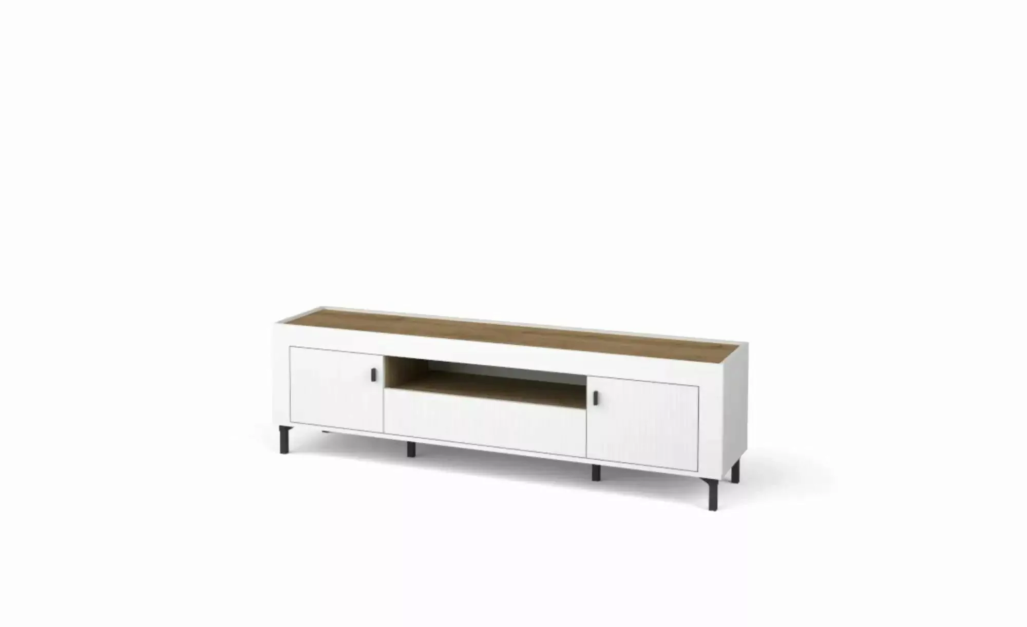 Lowboard  Mossa ¦ weiß ¦ Maße (cm): B: 177 H: 52 Kommoden & Sideboards > Lo günstig online kaufen
