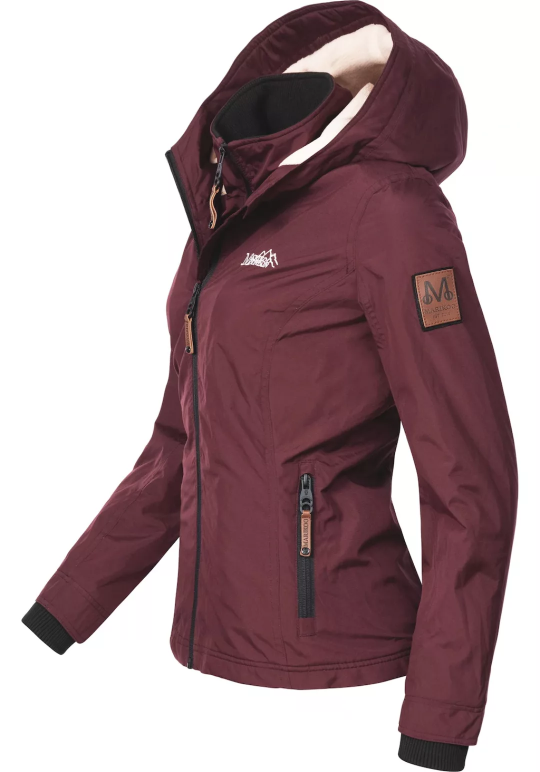 Marikoo Outdoorjacke "Erdbeere", mit Kapuze, sportliche Funktionsjacke mit günstig online kaufen