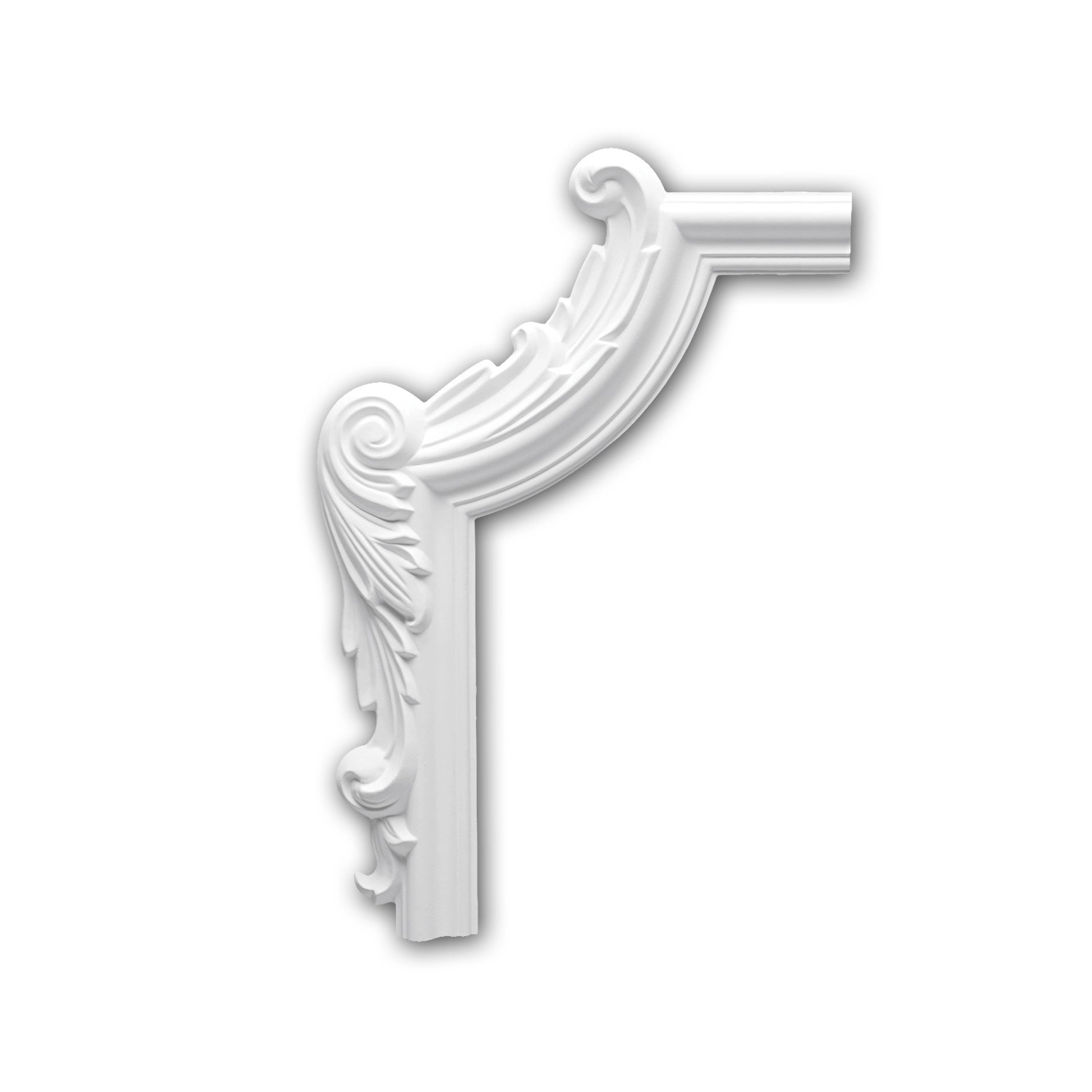 PROFHOME 152290 Eckelement für Wandleiste Zierelement dekoratives Element 2 günstig online kaufen