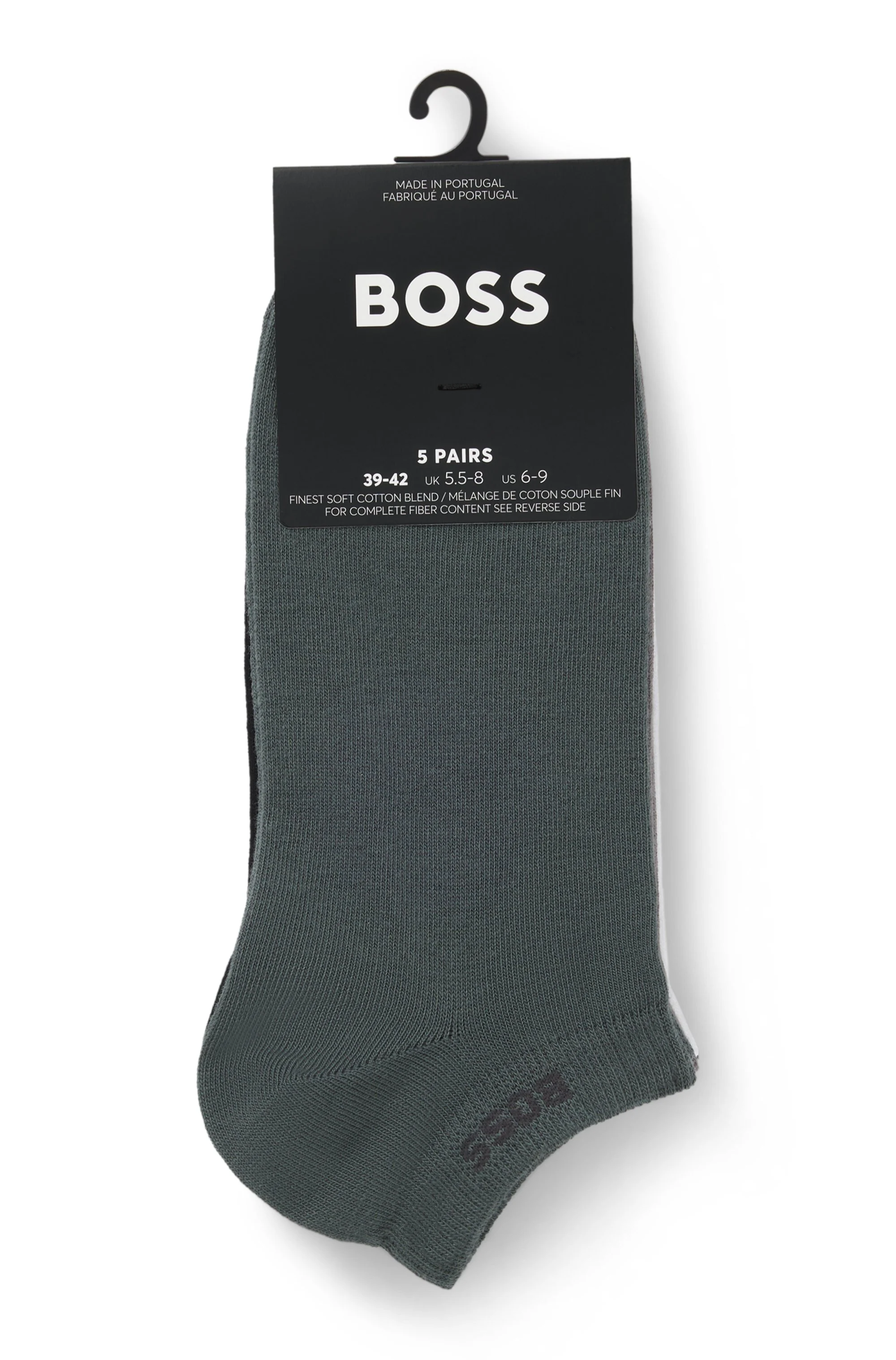 BOSS Sneakersocken "5P AS Uni CC", (Packung, 5 Paar), mit BOSS Label günstig online kaufen