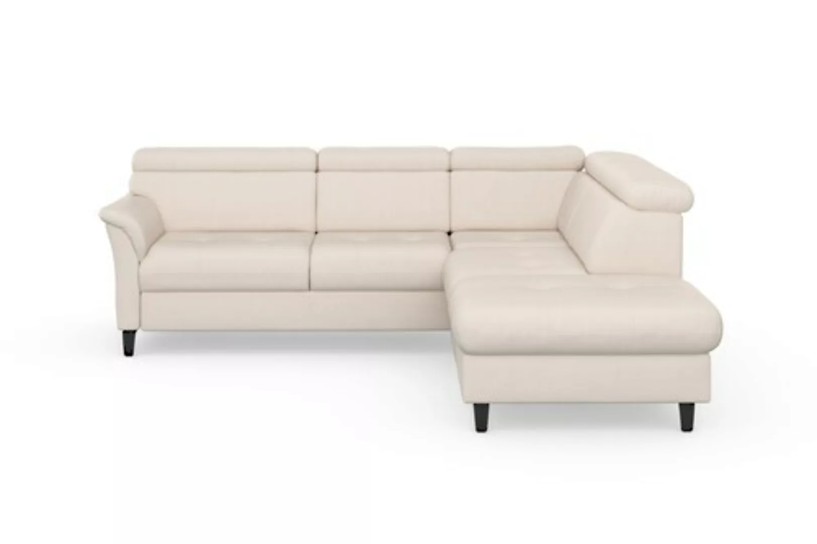 sit&more Ecksofa »Marano L-Form«, inklusive Kopfteilverstellung, wahlweise günstig online kaufen