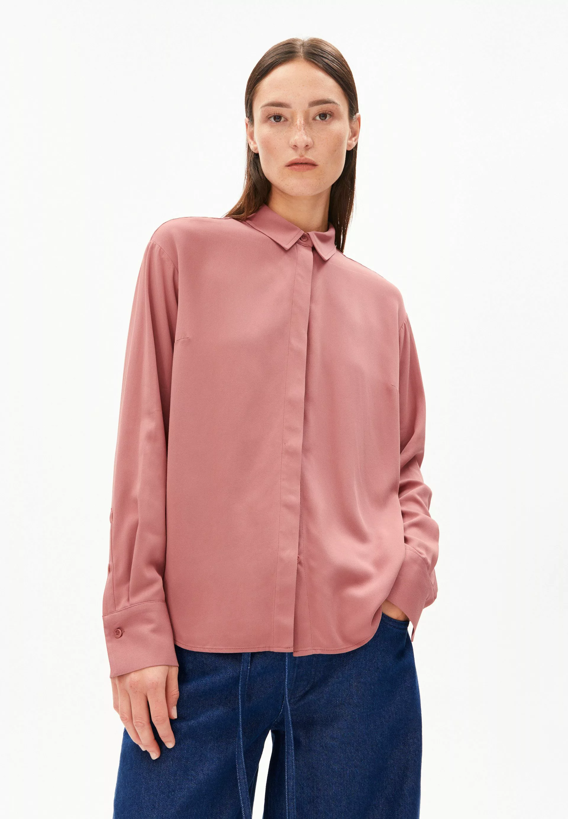 Armedangels Langarmbluse LARISAANA LONGSLEEVE BLOUSE Relaxed günstig online kaufen