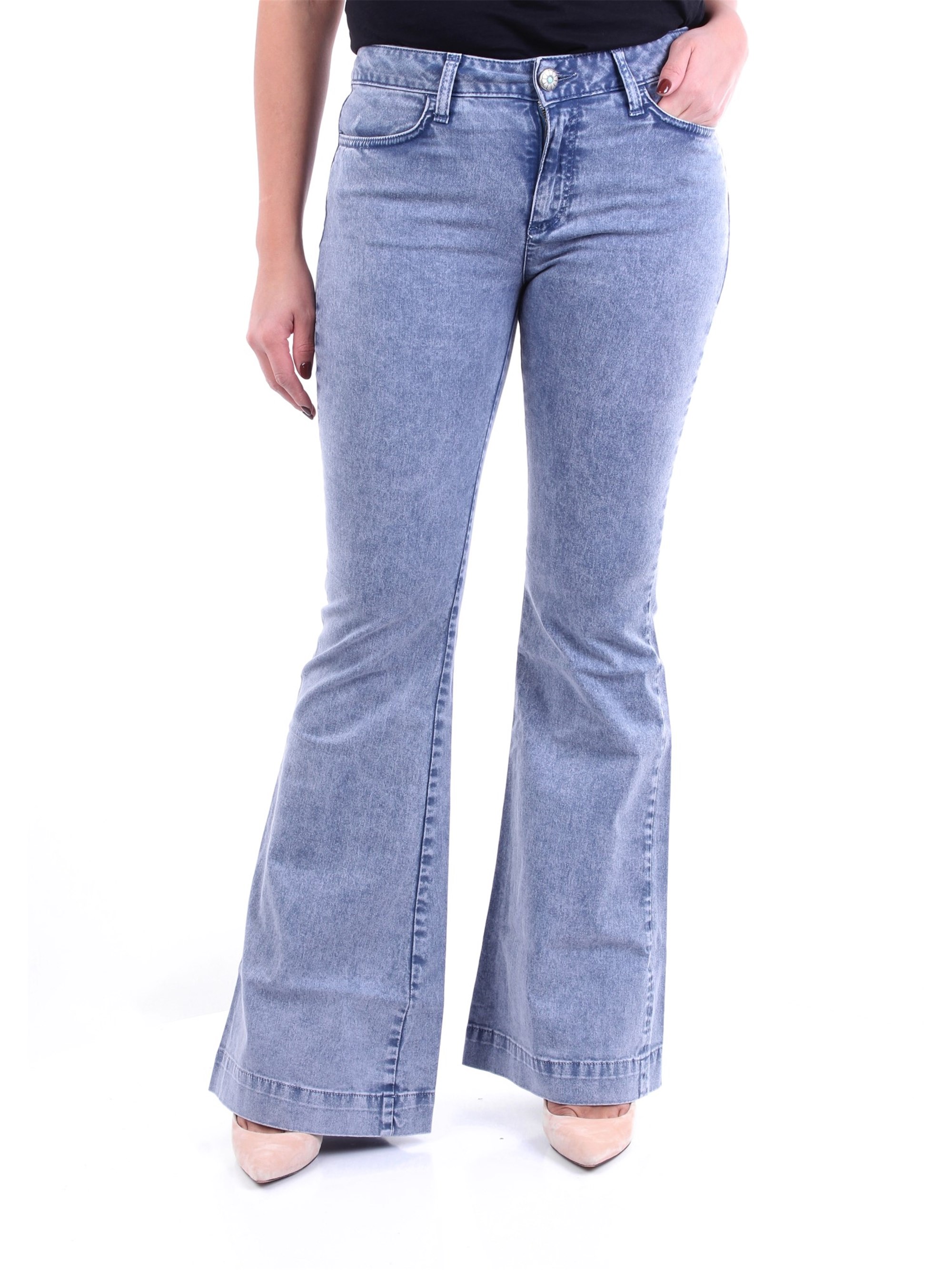 SHAFT JEANS Breiter Boden Damen Denim günstig online kaufen