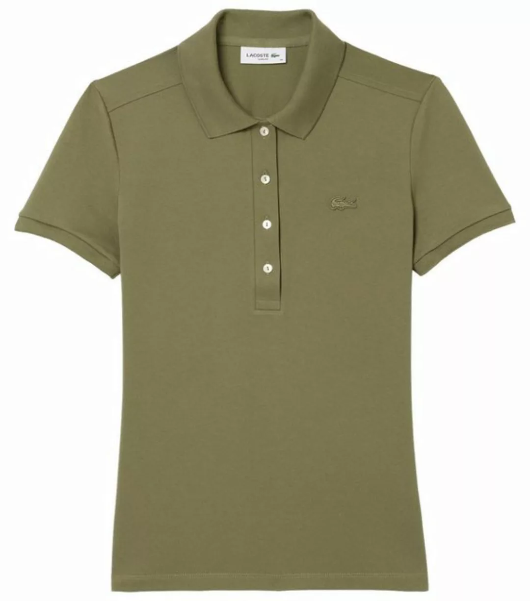 Lacoste Poloshirt Damen Poloshirt Slim Fit Kurzarm (1-tlg) günstig online kaufen