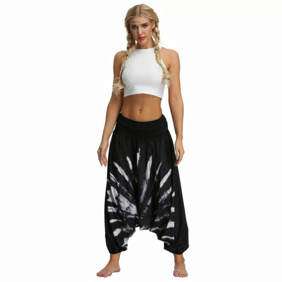 AUKUU Loungepants Damen-Haremshose, lockere Freizeithose in großen Größen, günstig online kaufen