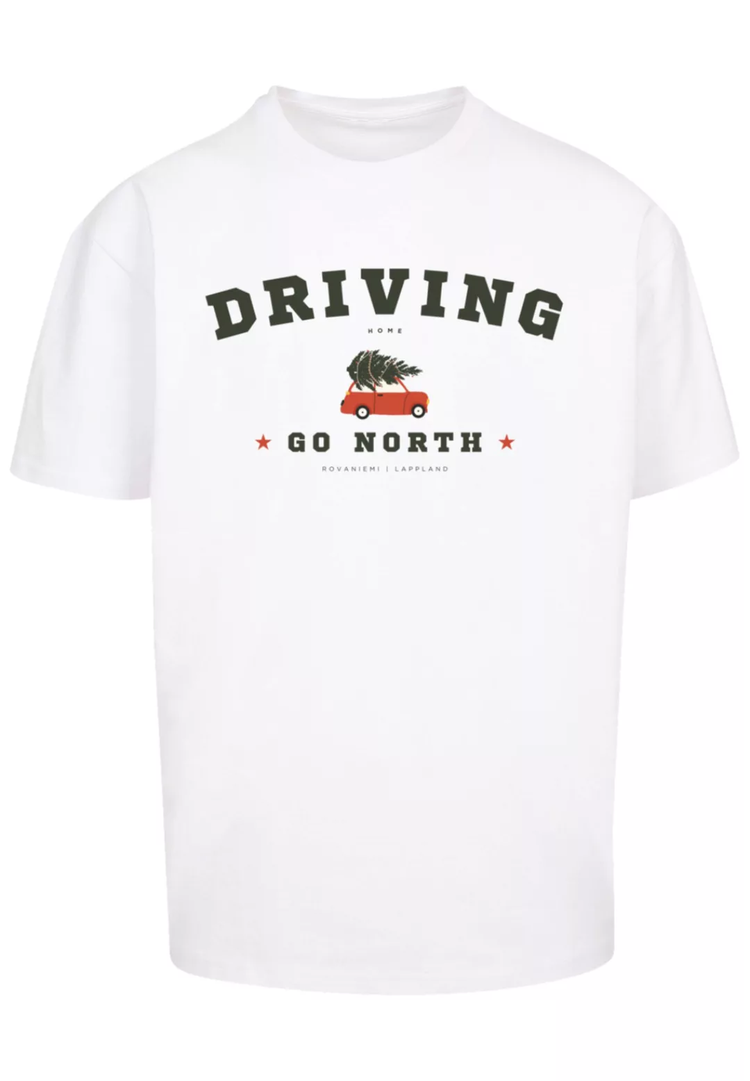 F4NT4STIC T-Shirt "Driving Home Weihnachten", Weihnachten, Geschenk, Logo günstig online kaufen