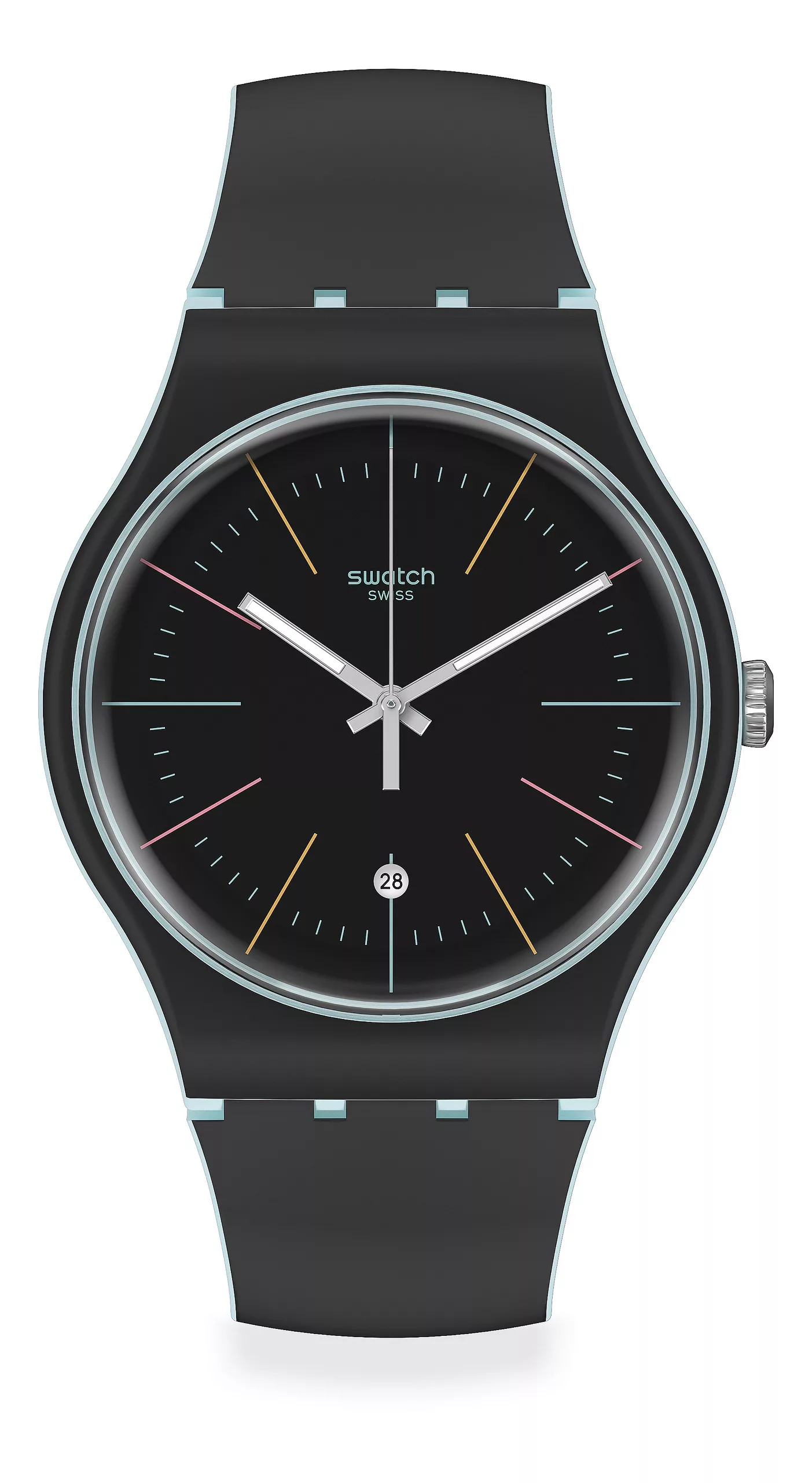 Swatch BLACK LAYERED SUOS402 Armbanduhr günstig online kaufen