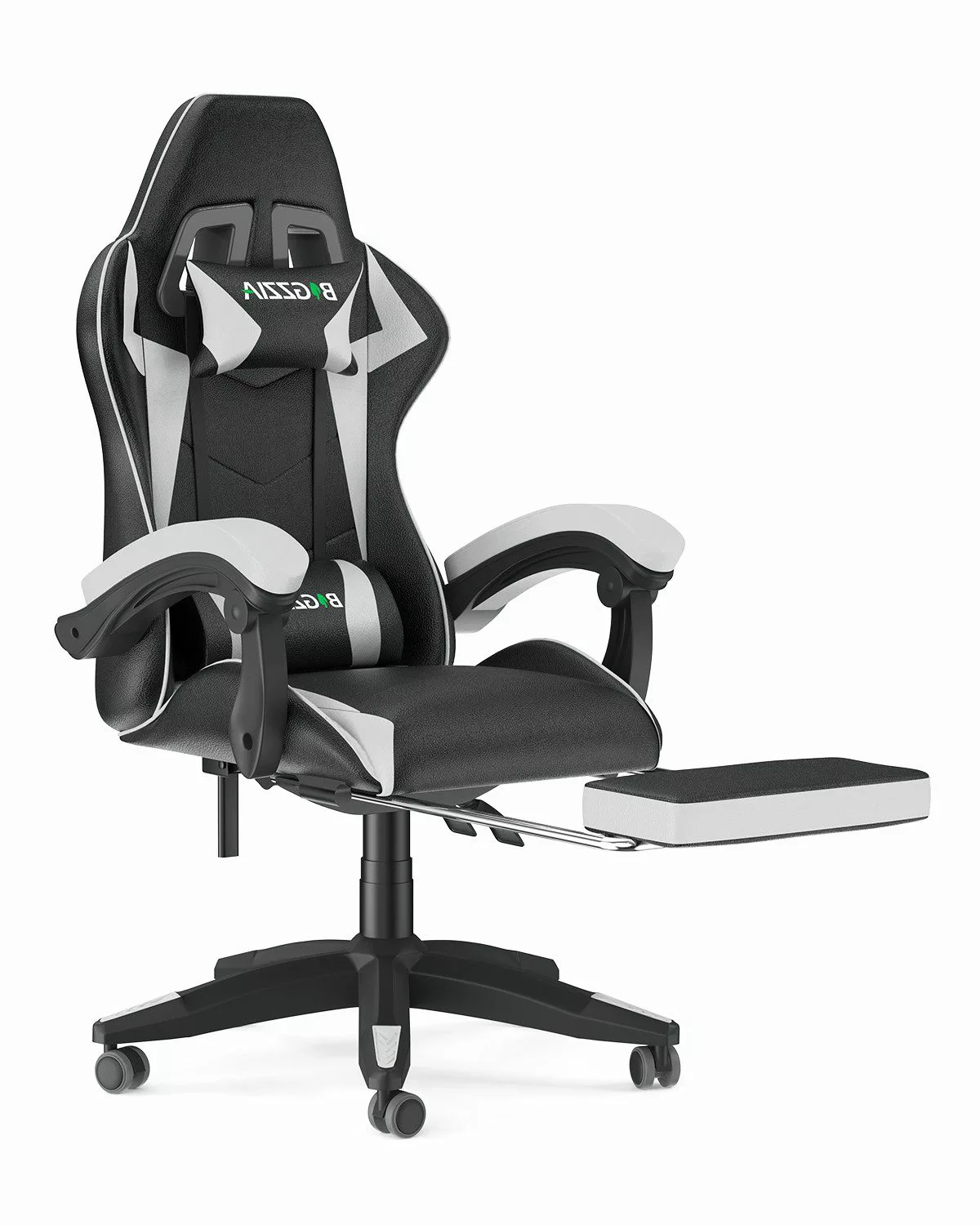 BIGZZIA Bürostuhl Gaming Stuhl mit Fußstütze günstig online kaufen