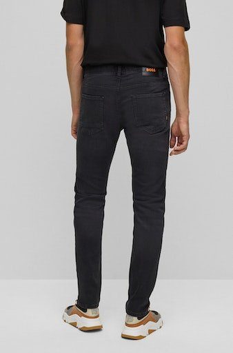 BOSS ORANGE Tapered-fit-Jeans "Taber BC P", mit Leder-Badge günstig online kaufen
