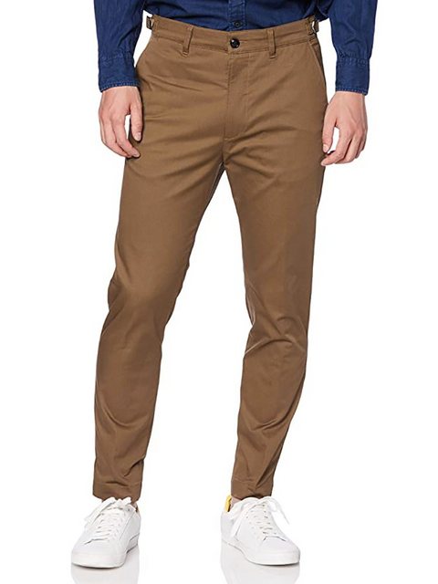 Diesel Chinohose Knöchellange Stretch Stoff Hose - P-Jax 79R Braun günstig online kaufen