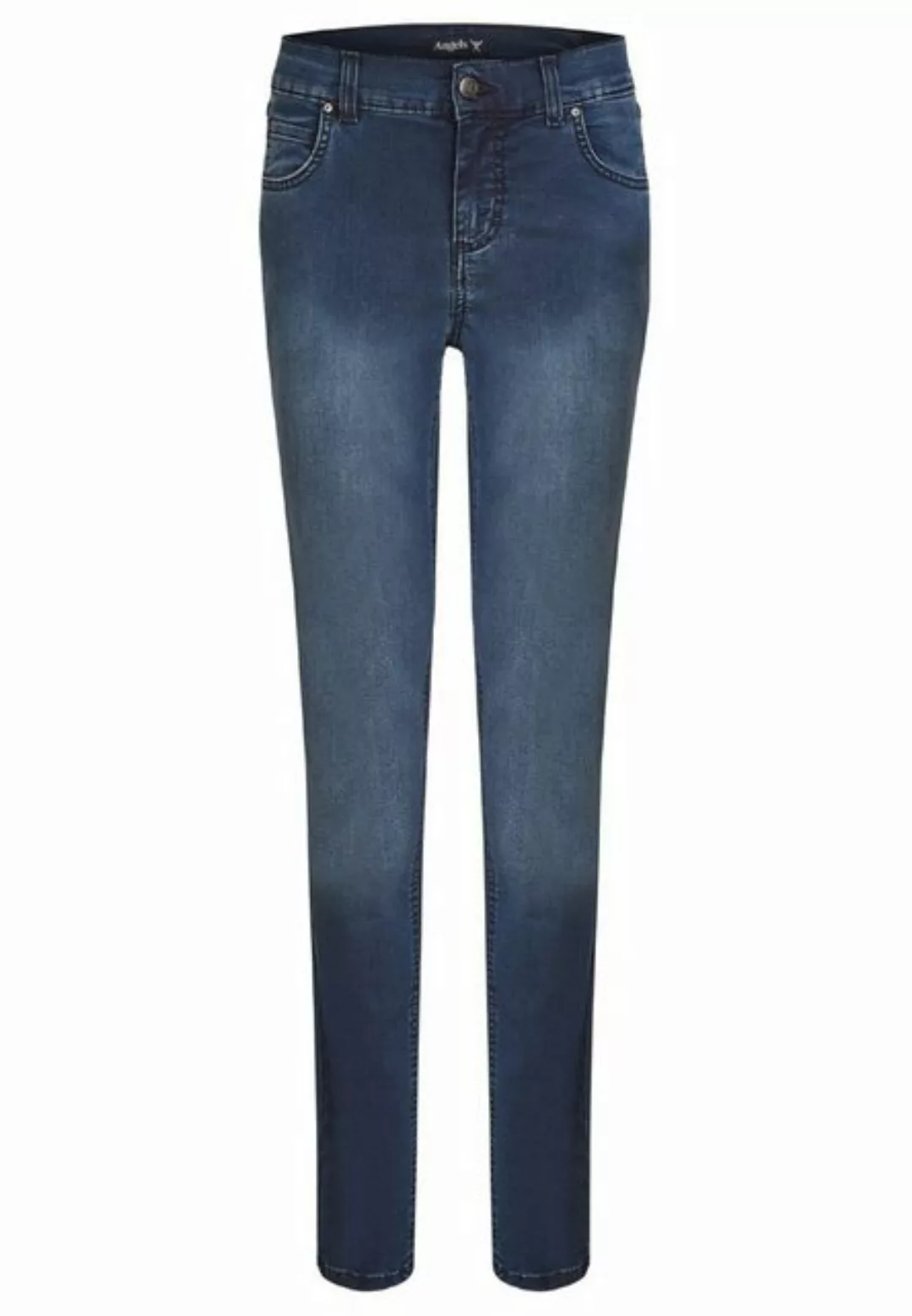 ANGELS Slim-fit-Jeans Jeans Skinny mit cleanem Super Stretch Denim mit Labe günstig online kaufen