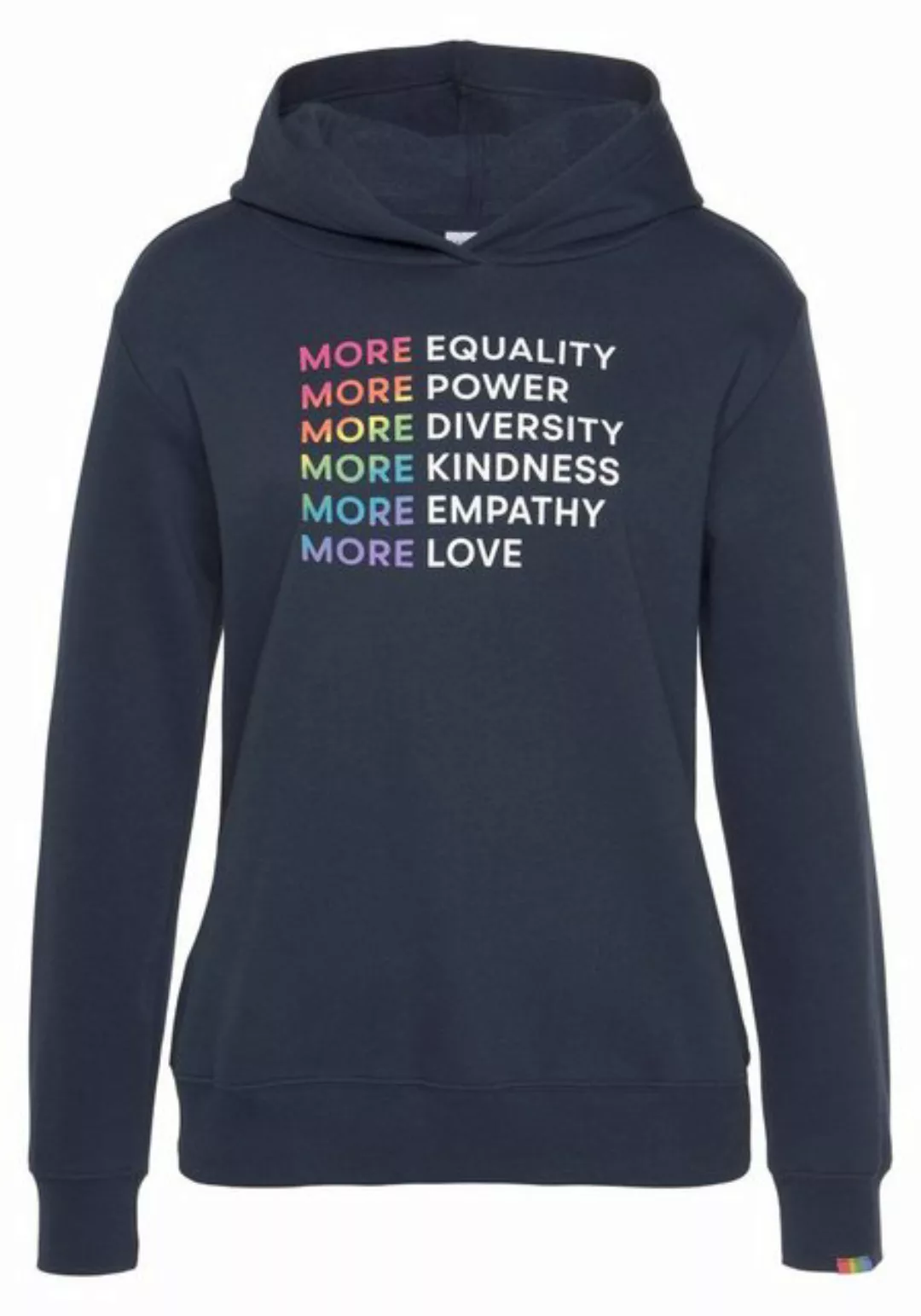 LASCANA Hoodie "Pride", mit Pride-Frontdruck günstig online kaufen