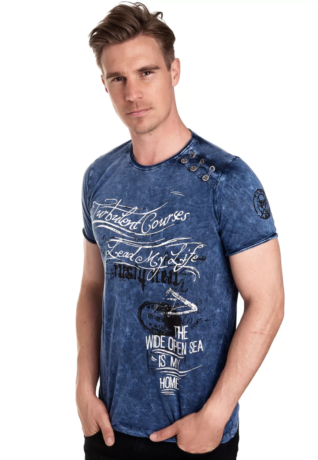 Rusty Neal T-Shirt, in tollem Vintage-Look günstig online kaufen