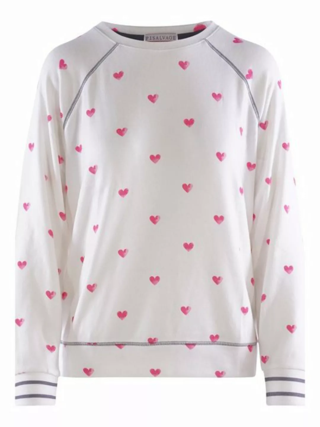 PJ Salvage Pyjamaoberteil Bright Stars & Brave Hearts schlaf-oberteil pyjam günstig online kaufen